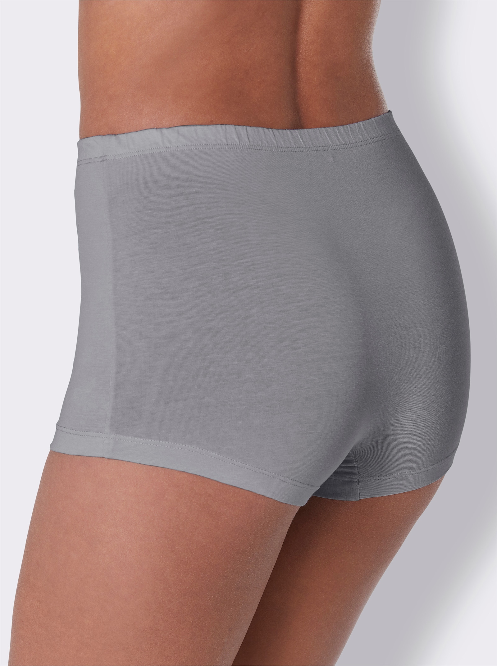 Hipster met sterretjesprint opzij voor - orchidee + lichtblauw + lichtgrijs