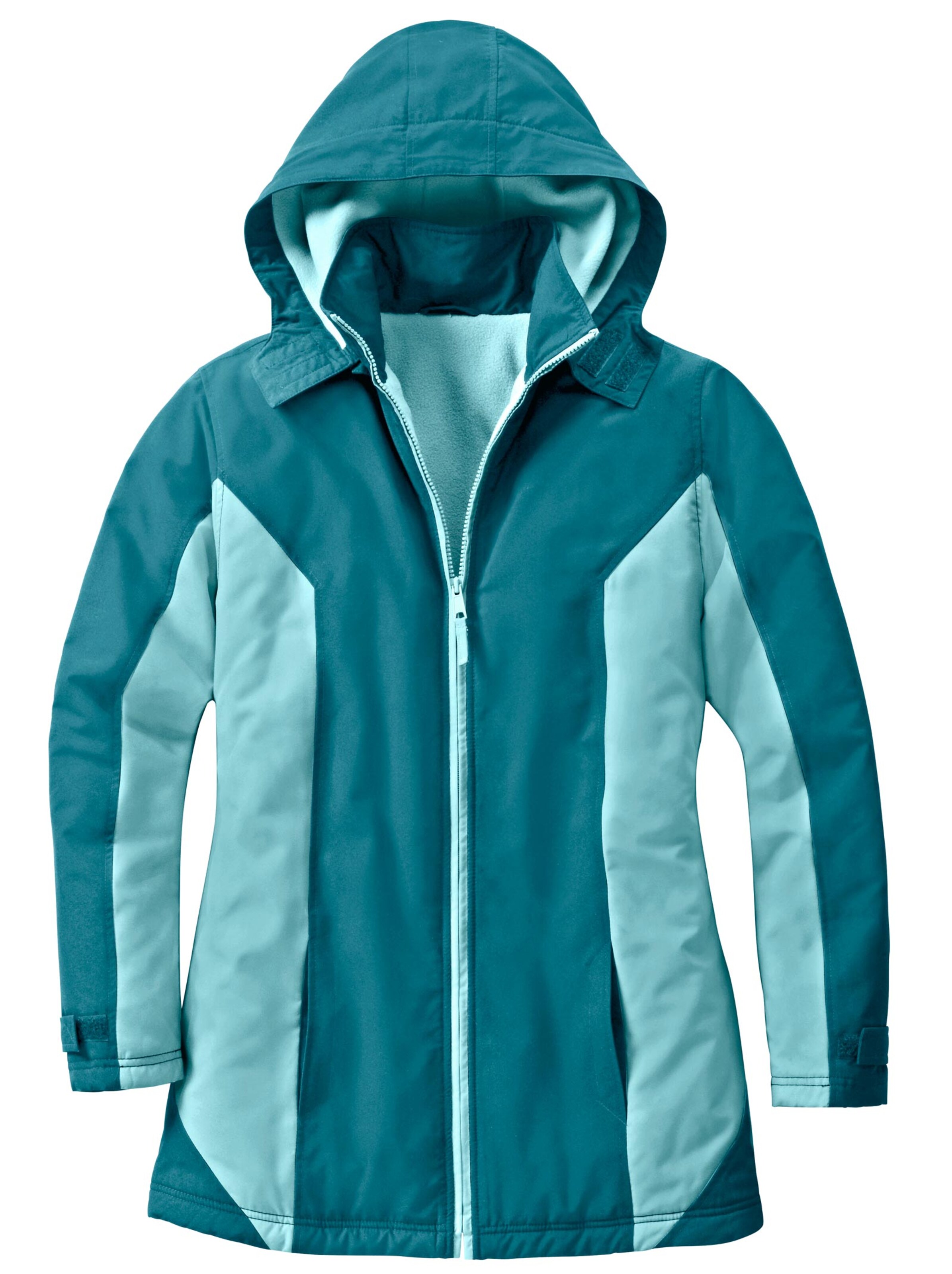 Jacke - petrol-wintertürkis