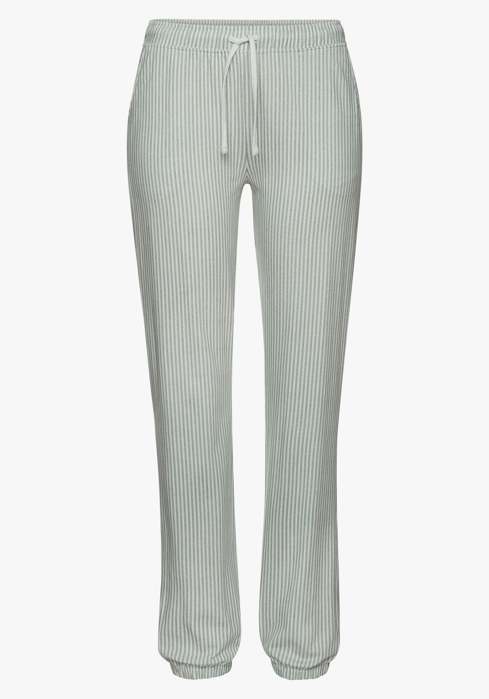 s.Oliver Bas de pyjama - vert à rayures