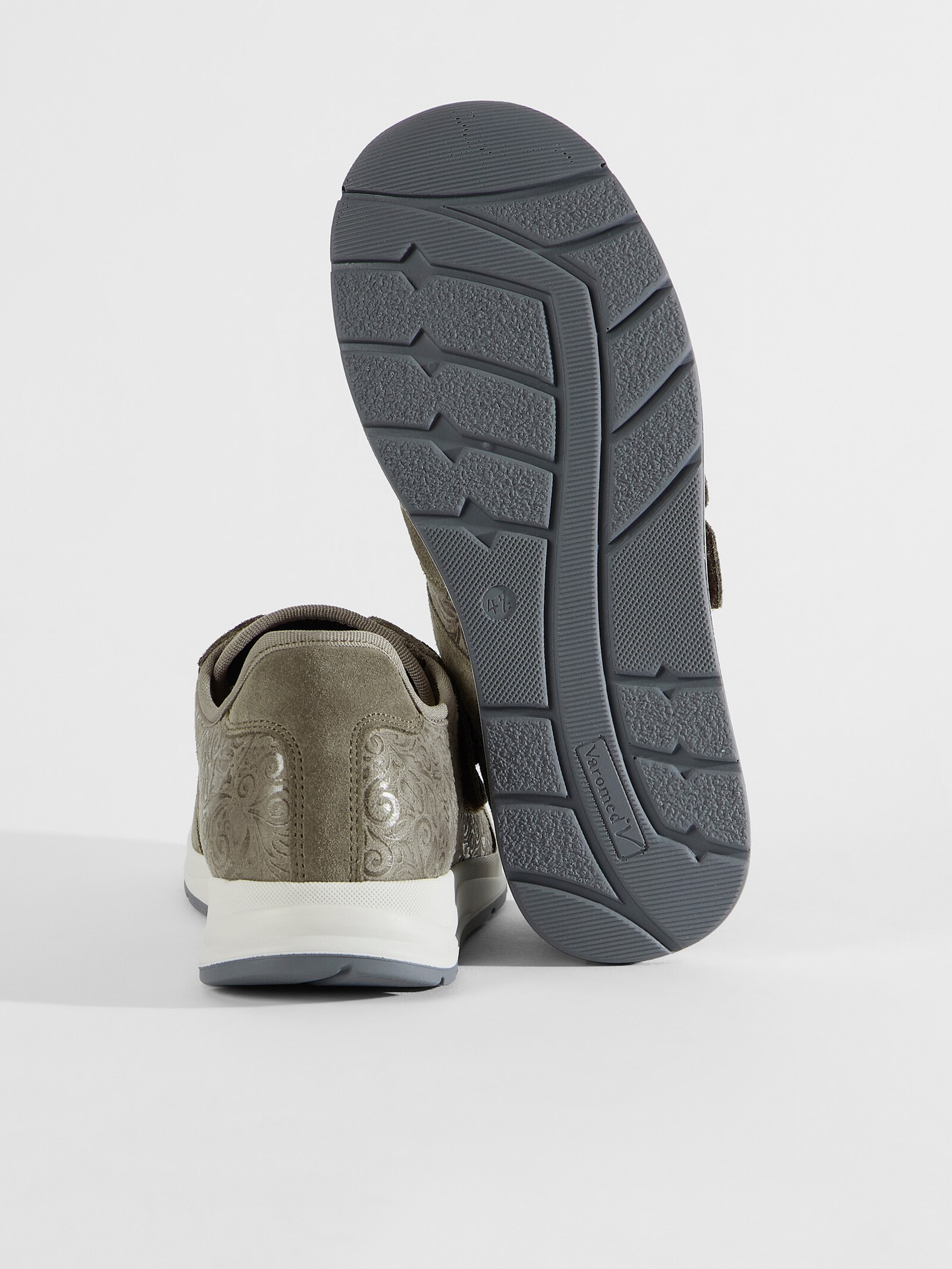 Varomed Klettschuh - beige