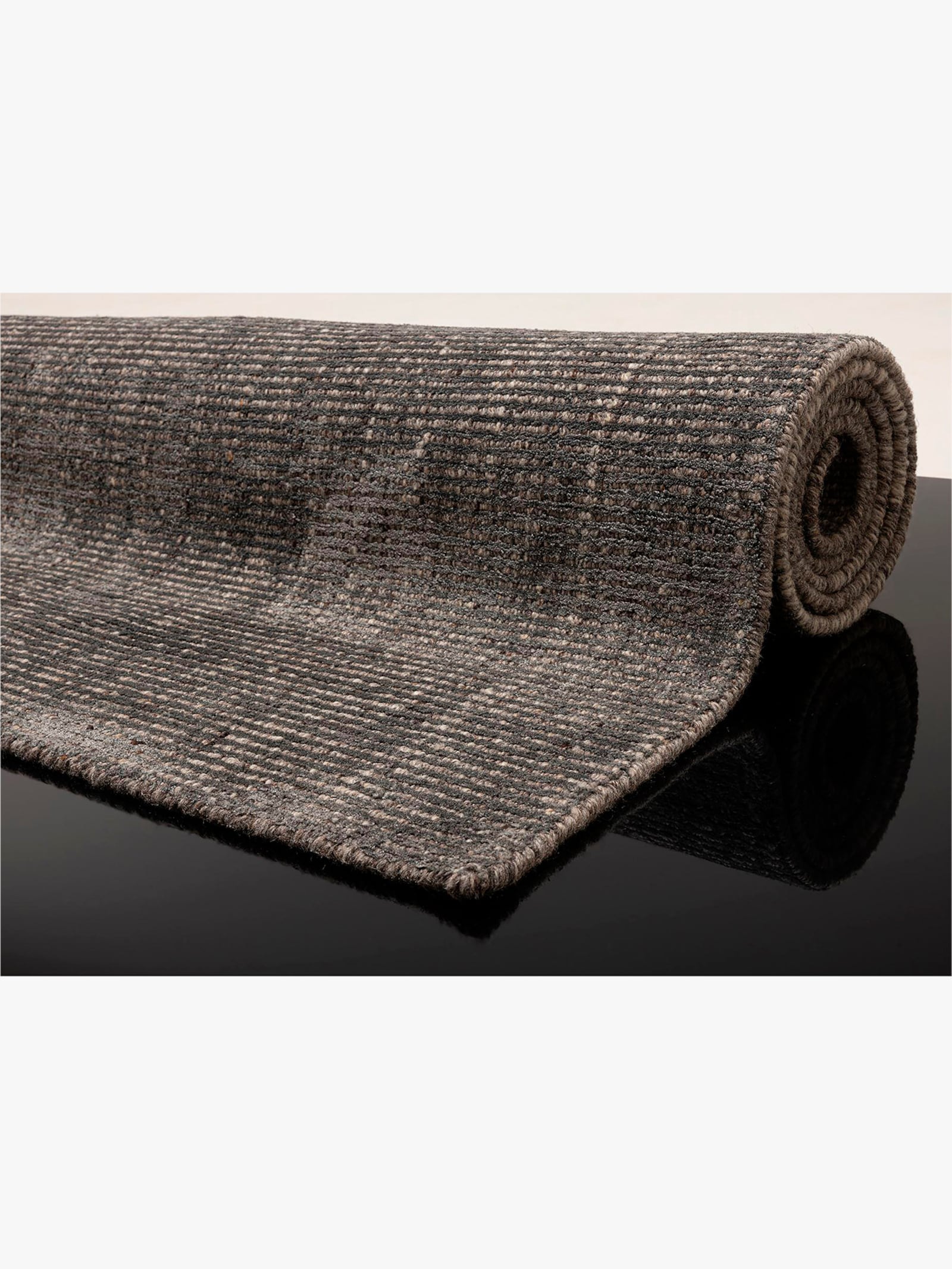 Theko Teppich - anthrazit