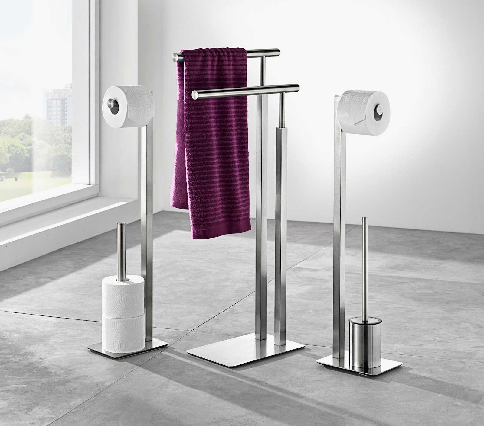heine home Handtuchständer - edelstahl