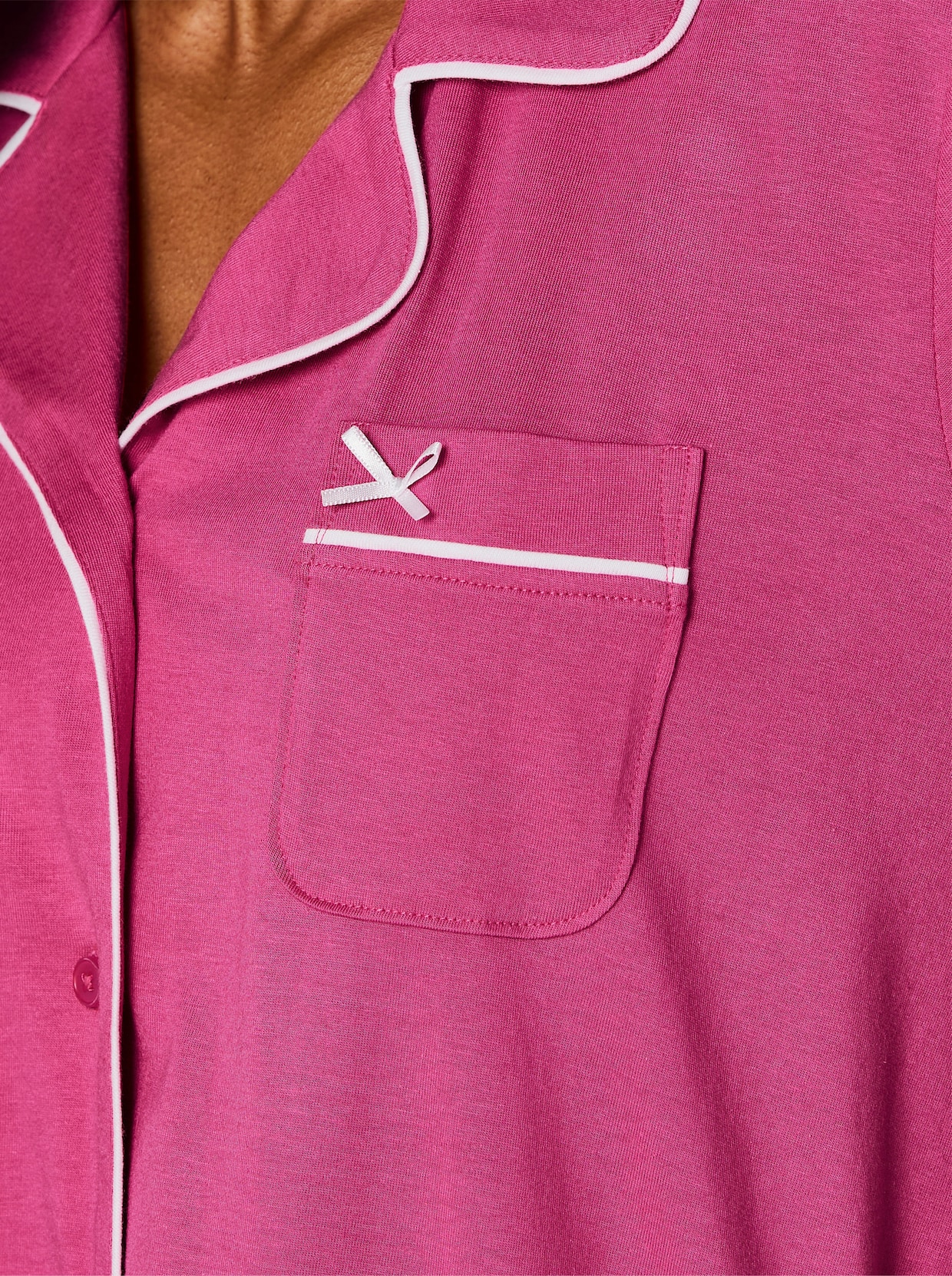wäschepur Shorty - fuchsia-weiß