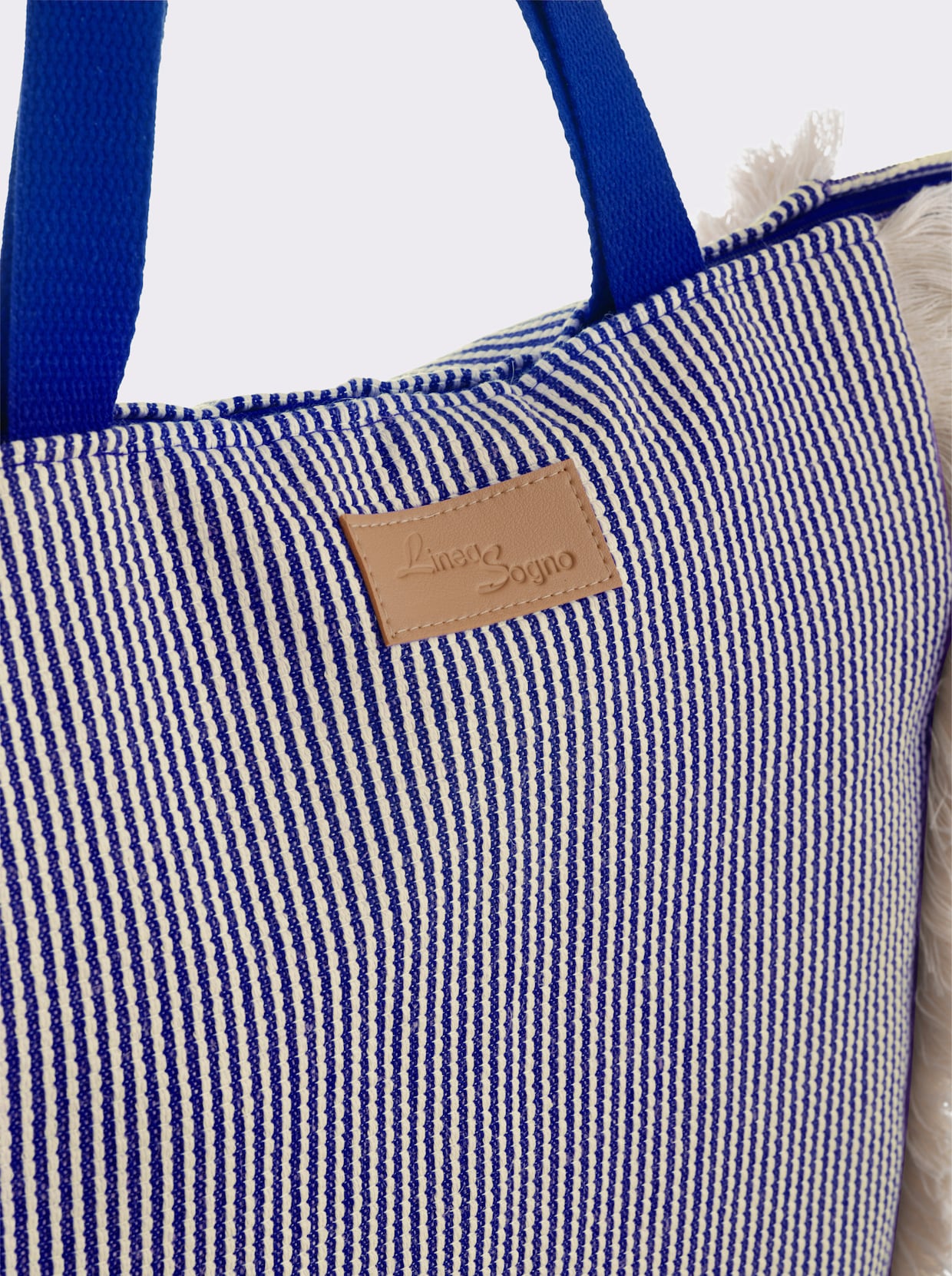 Strandtasche - marine-gestreift