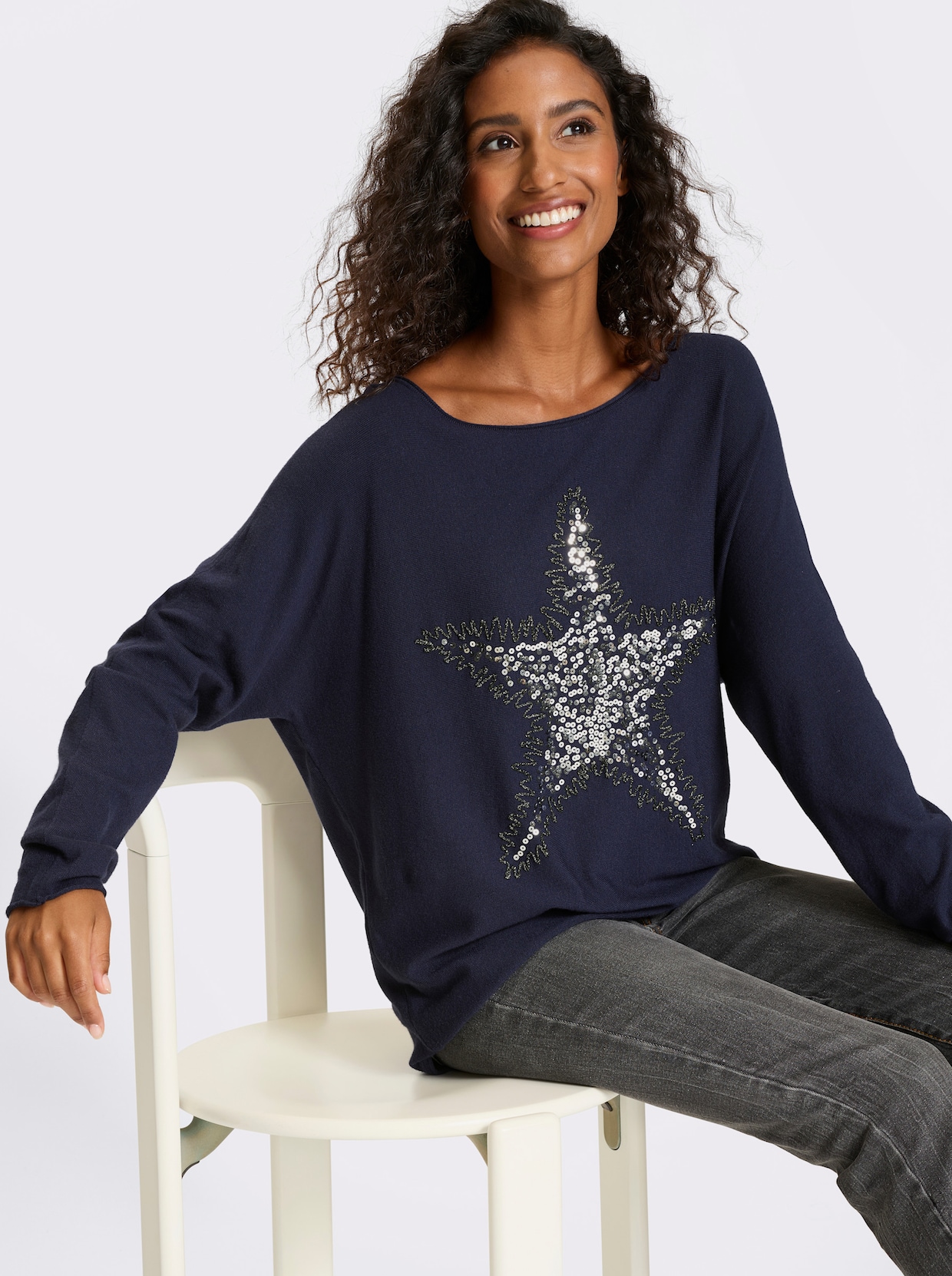 heine Pullover - marine