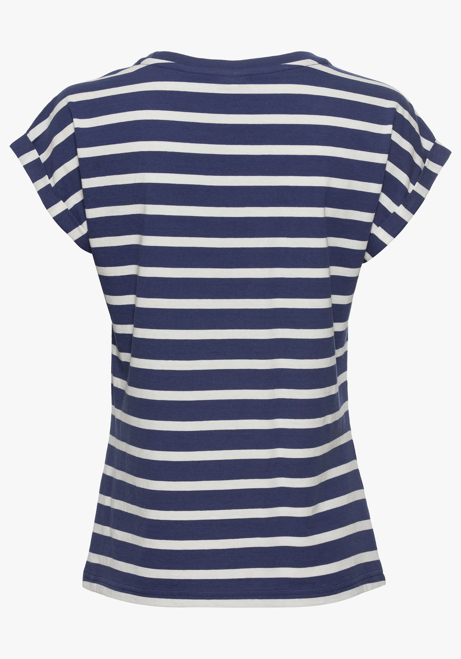 H.I.S T-shirt - donkerblauw