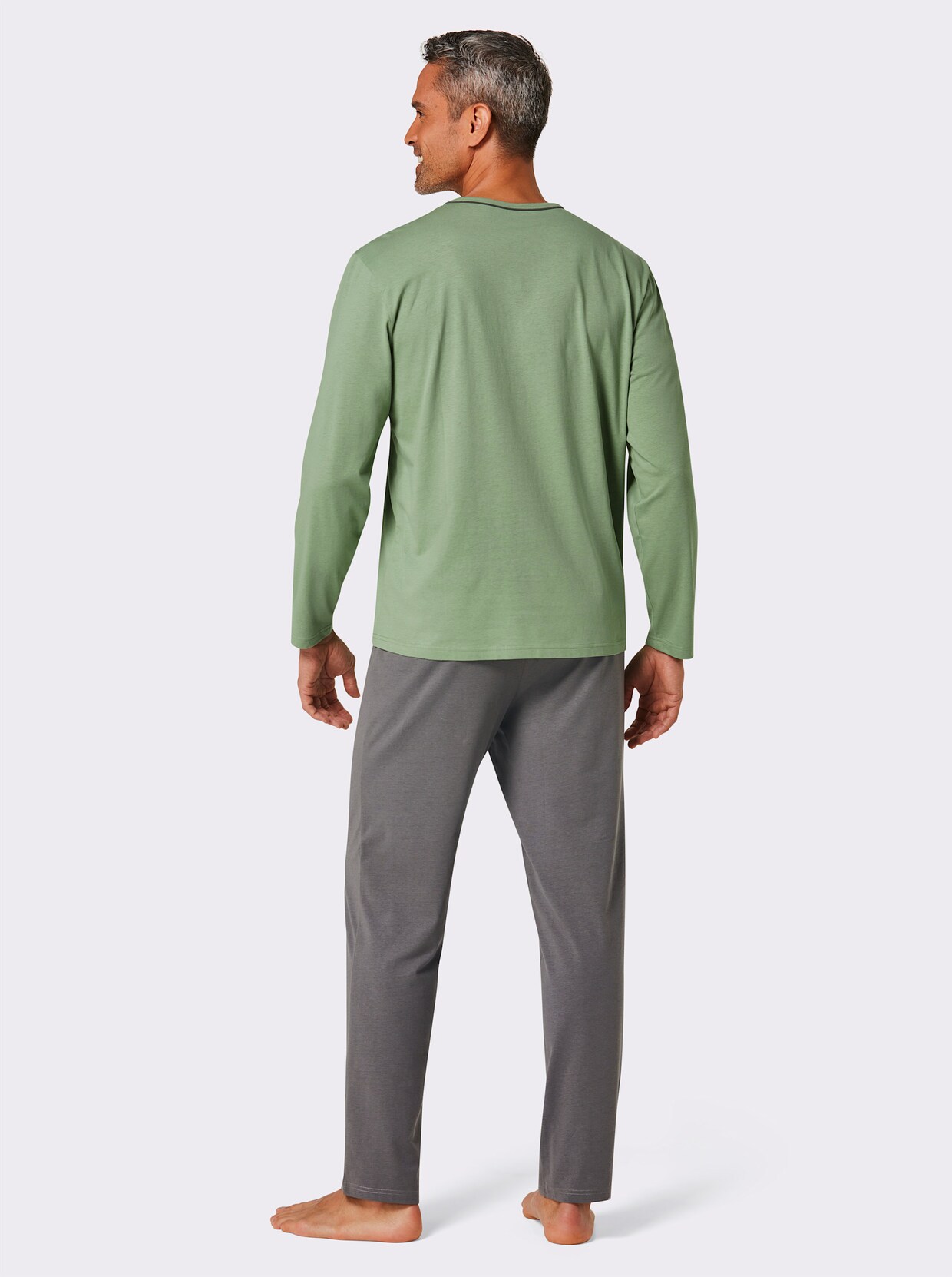 wäschepur men Pyjama's - eucalyptus + terra