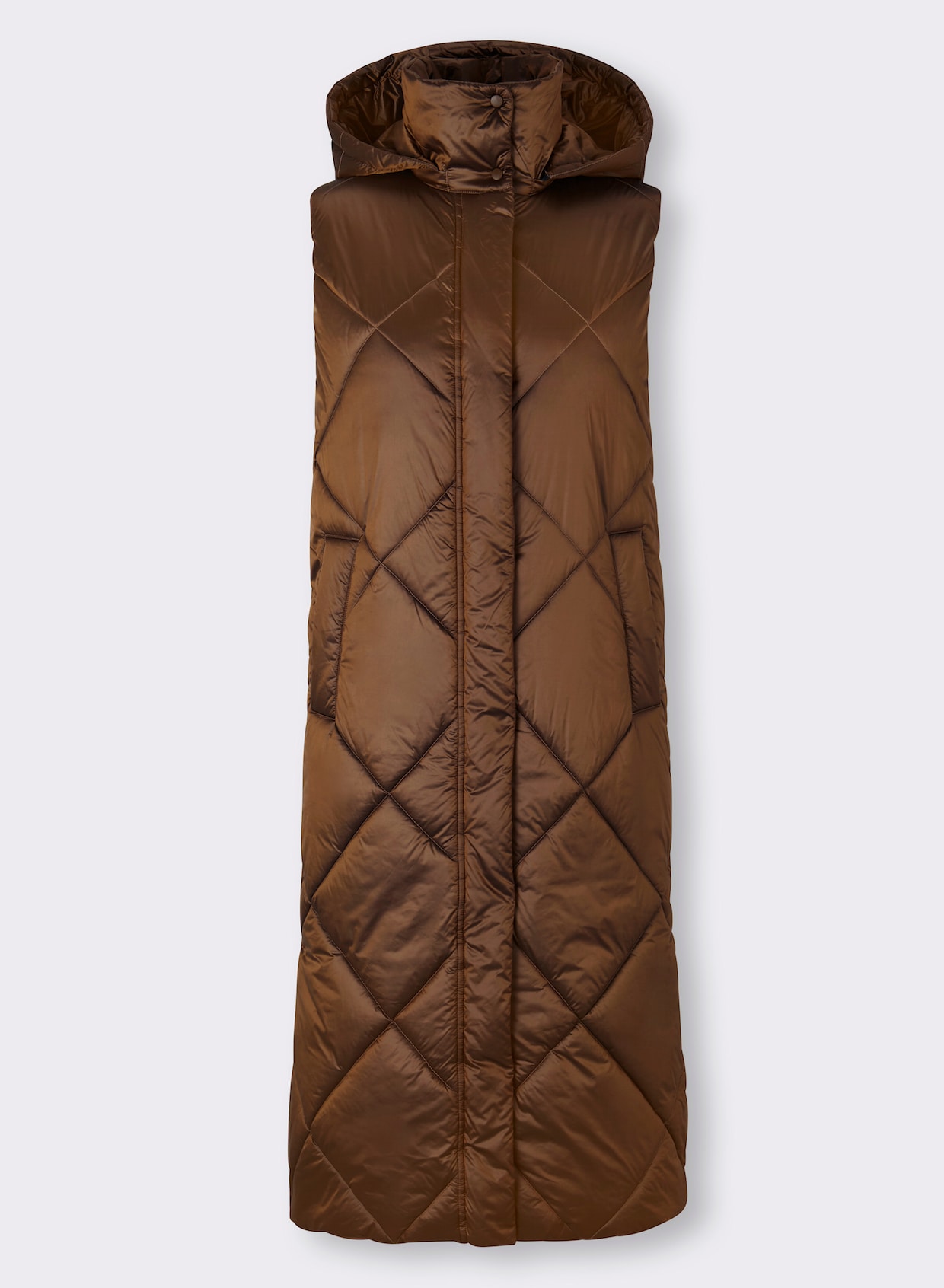 heine Gilet matelassé - marron