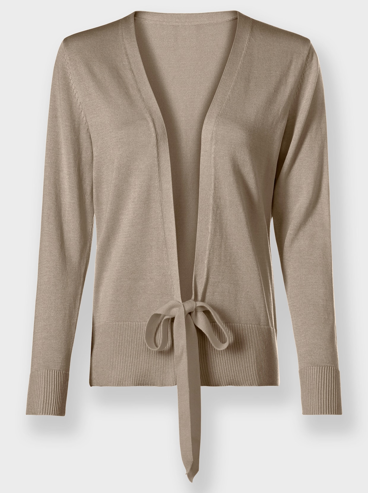 heine Feinstrickjacke - sesam