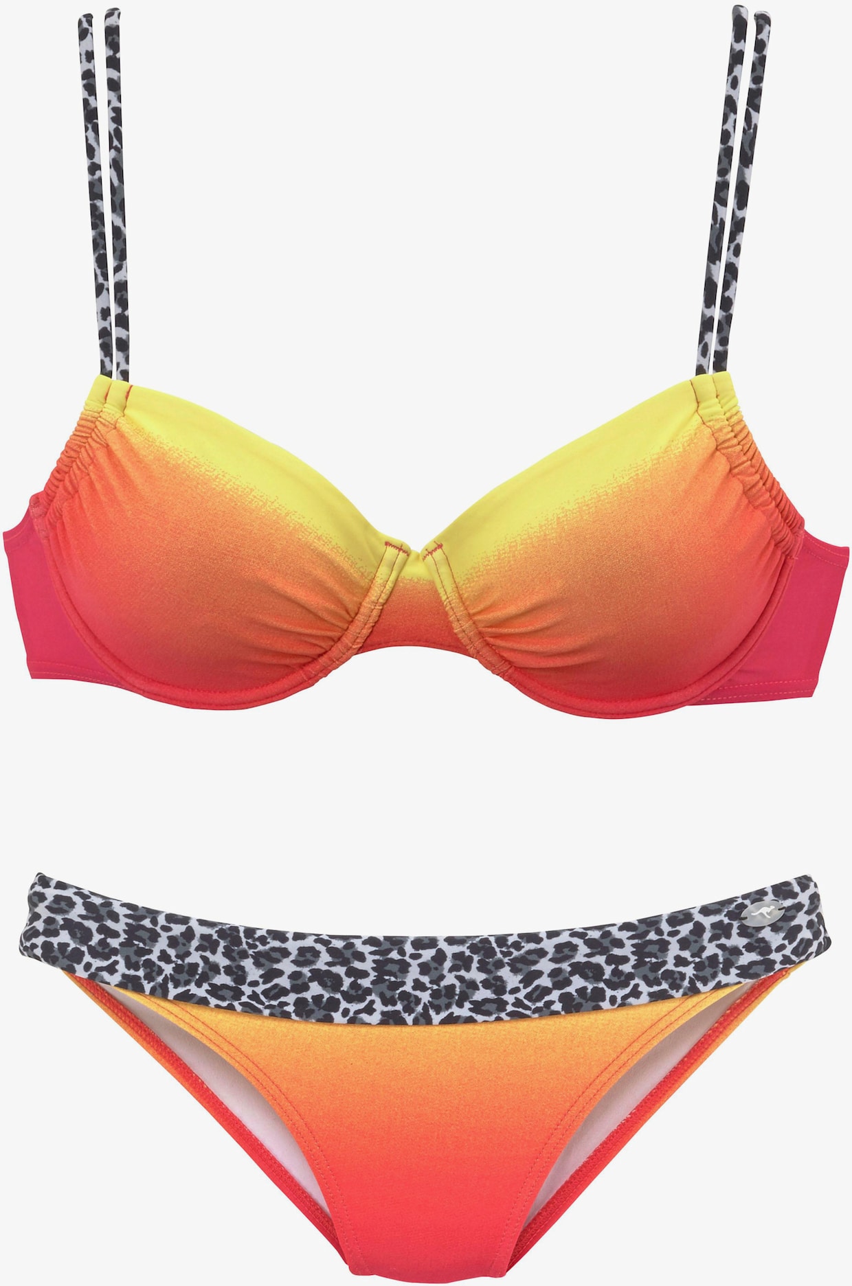 KangaROOS Bügel-Bikini - orange-gelb