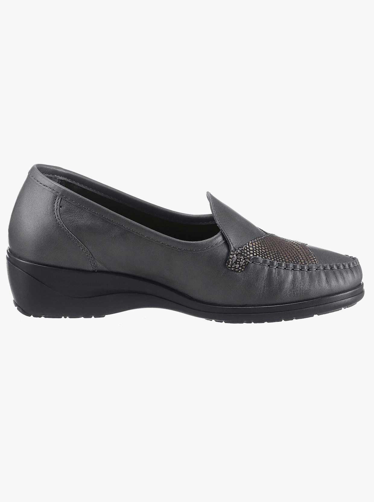airsoft comfort+ Mocassins - antraciet