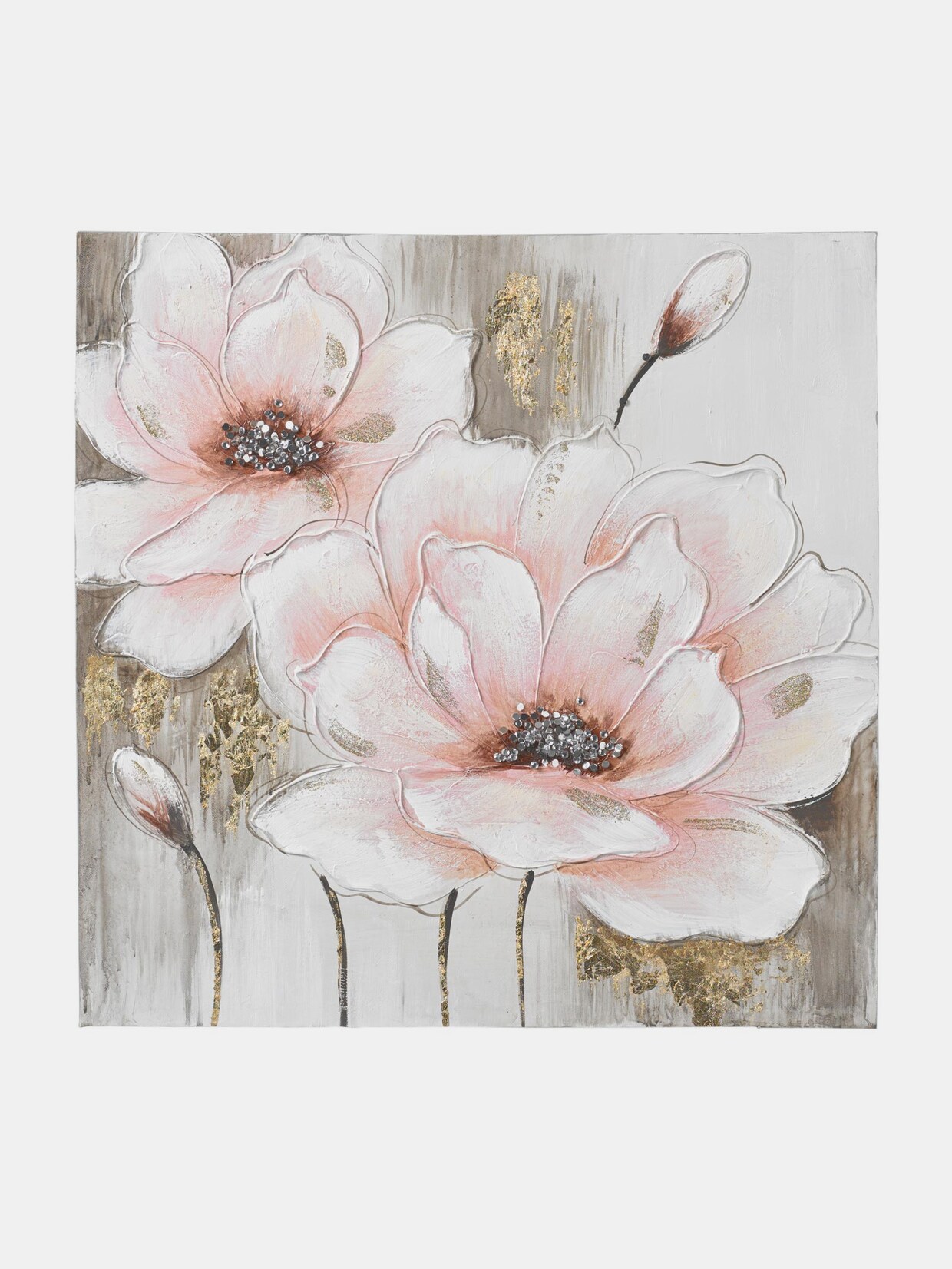 heine home Originalgemälde - taupe-rosé