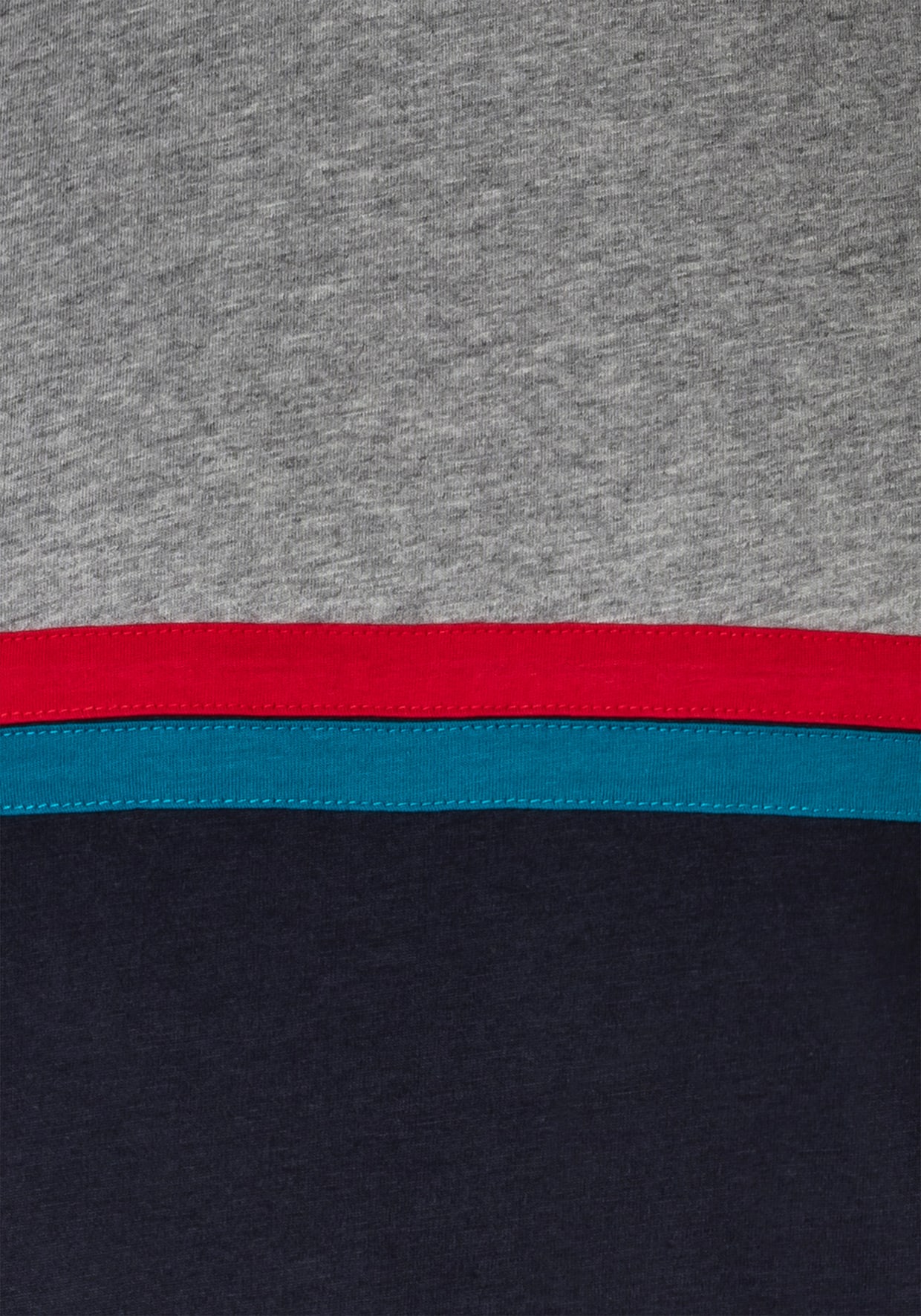 Pyjama - grau-meliert-navy