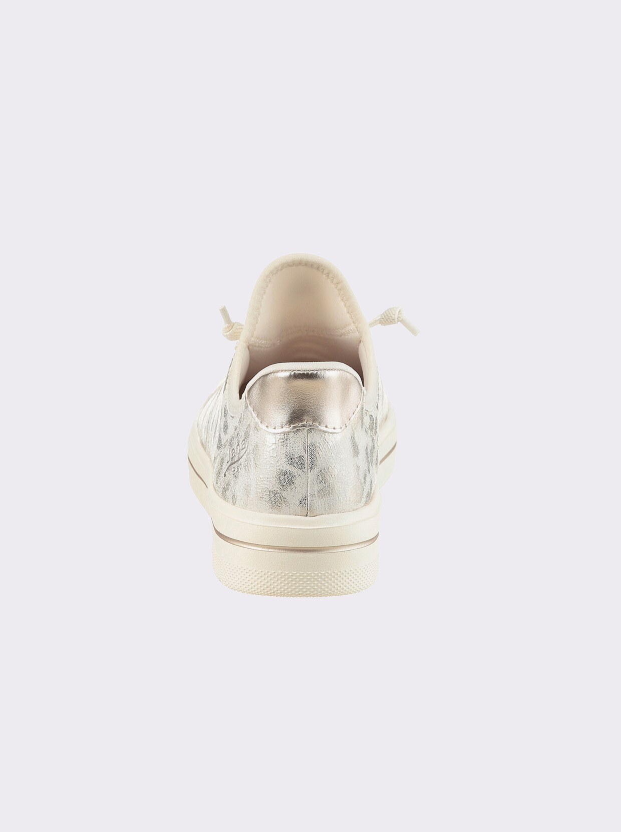 Jana Sneaker - goldfarben-gemustert