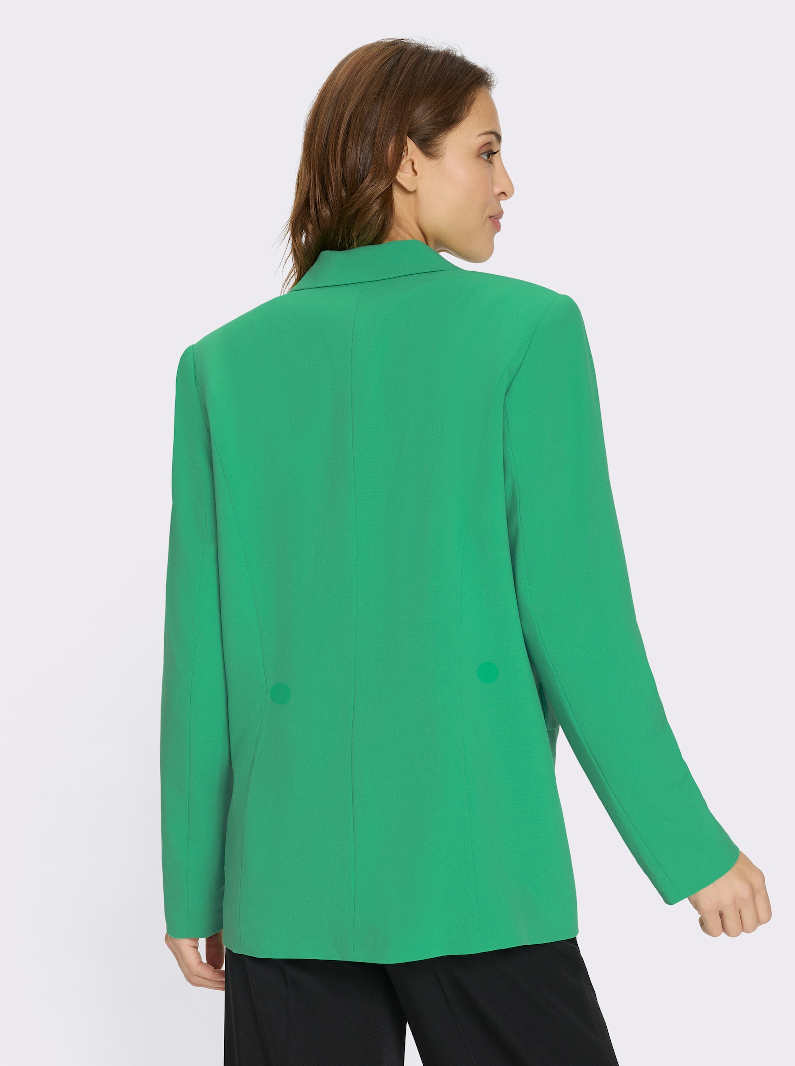 Blazer mit knöpfbarer Innentasche - grasgrün