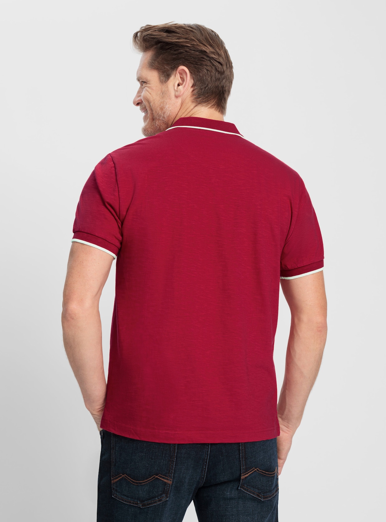 Marco Donati Shirt met korte mouwen - kers