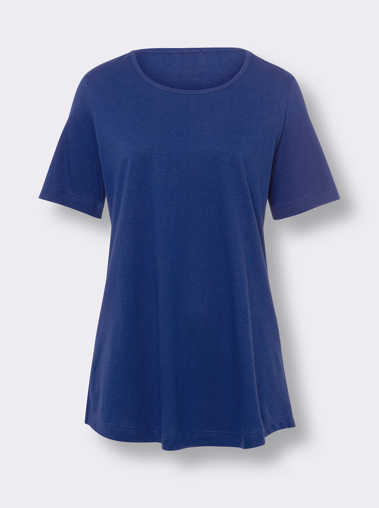 Dlhé tričko - Námornícka modrá + ružová