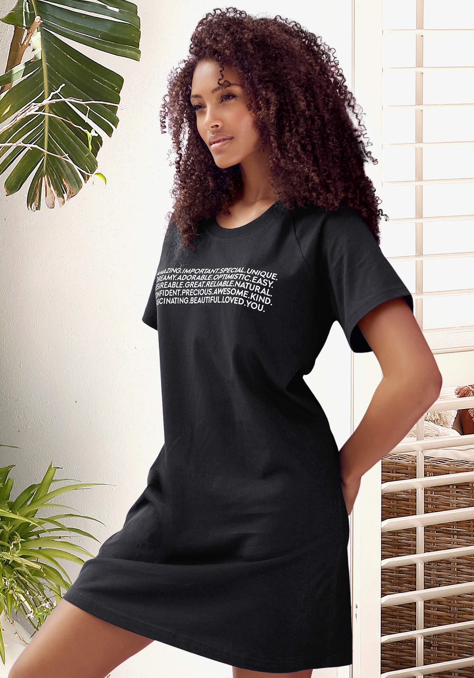 KangaROOS Bigshirt - schwarz