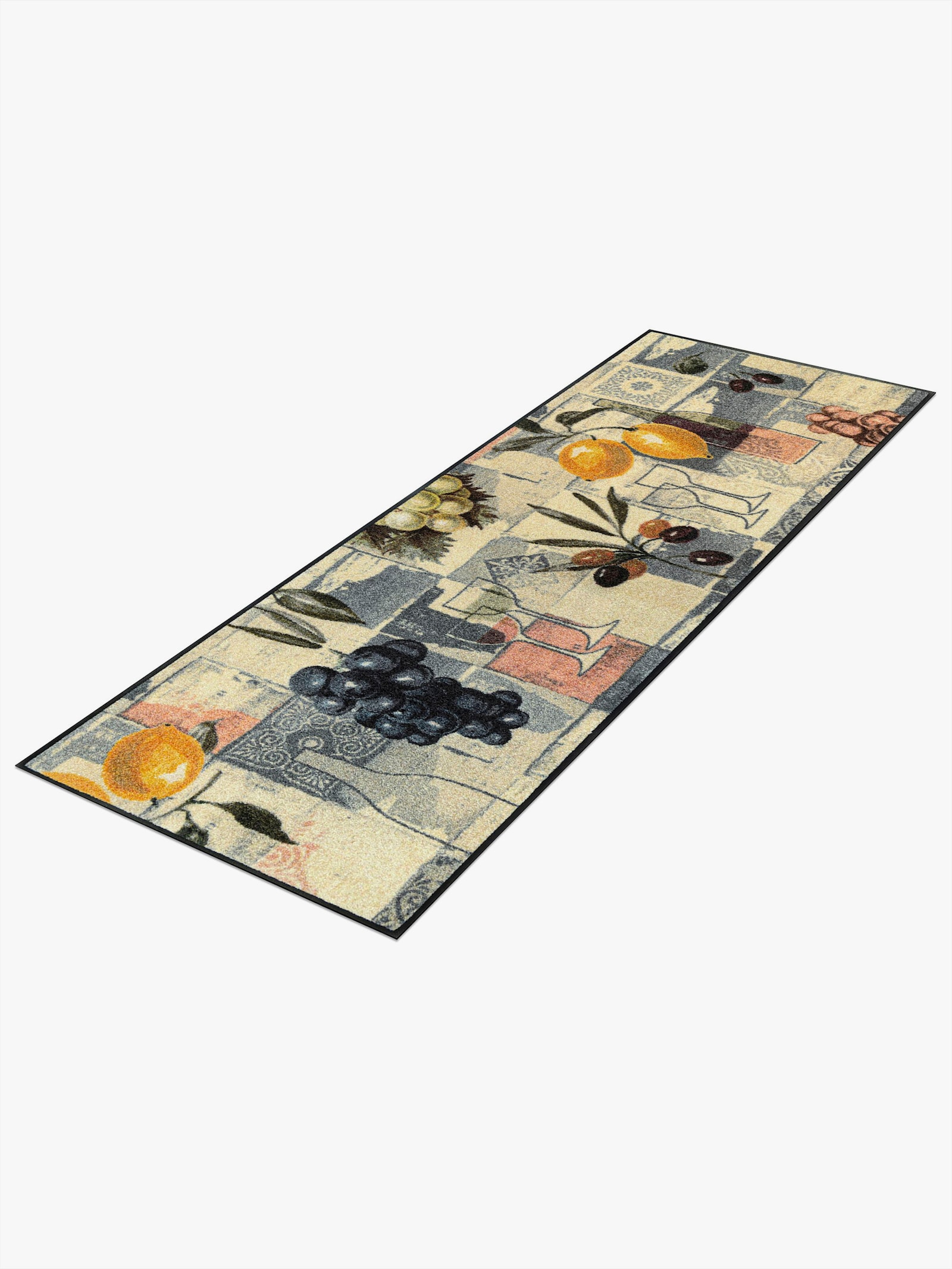 wash+dry by Kleen-Tex Fußmatte - ecru-grau-gemustert