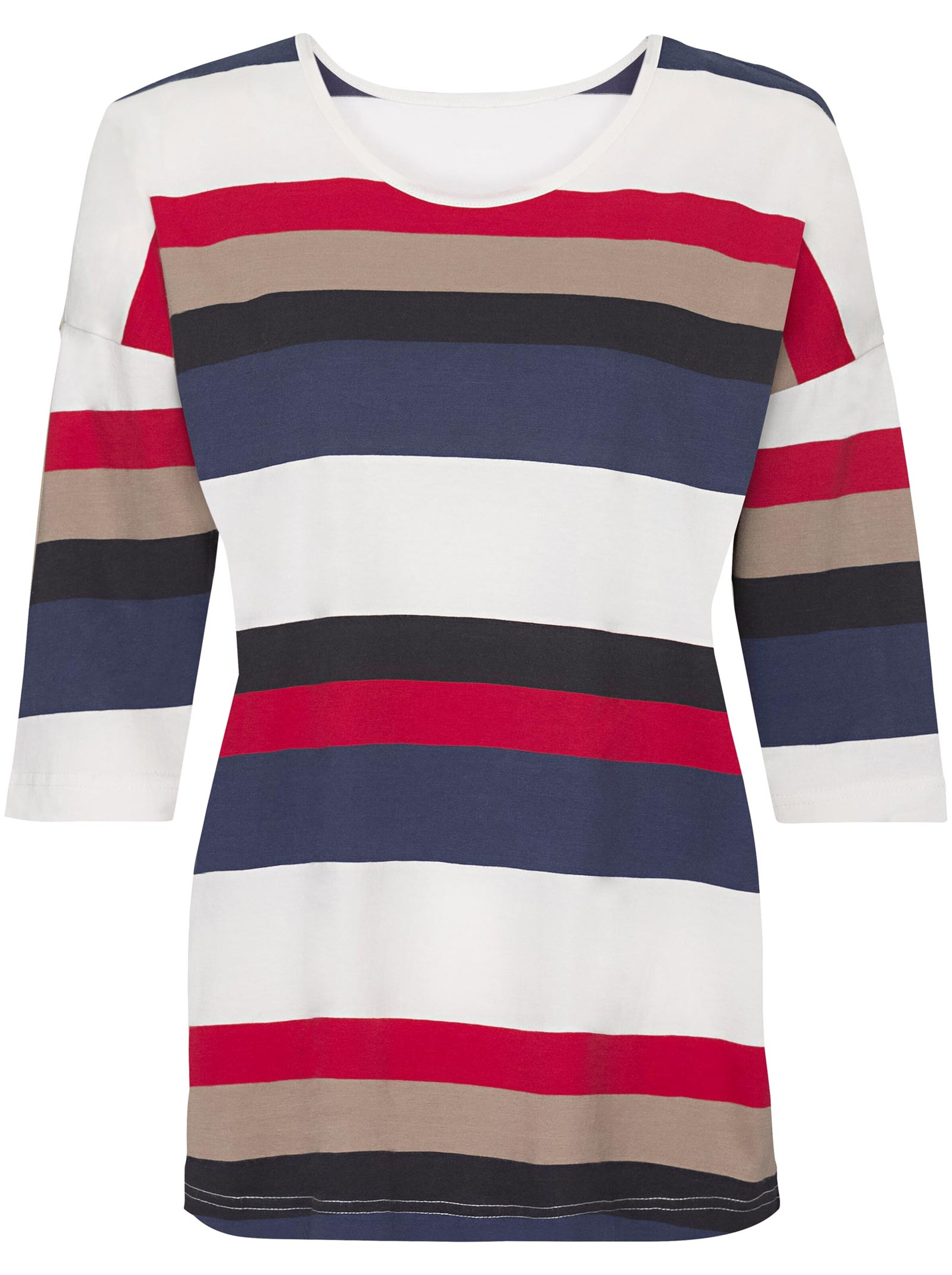 Shirt - rot-geringelt