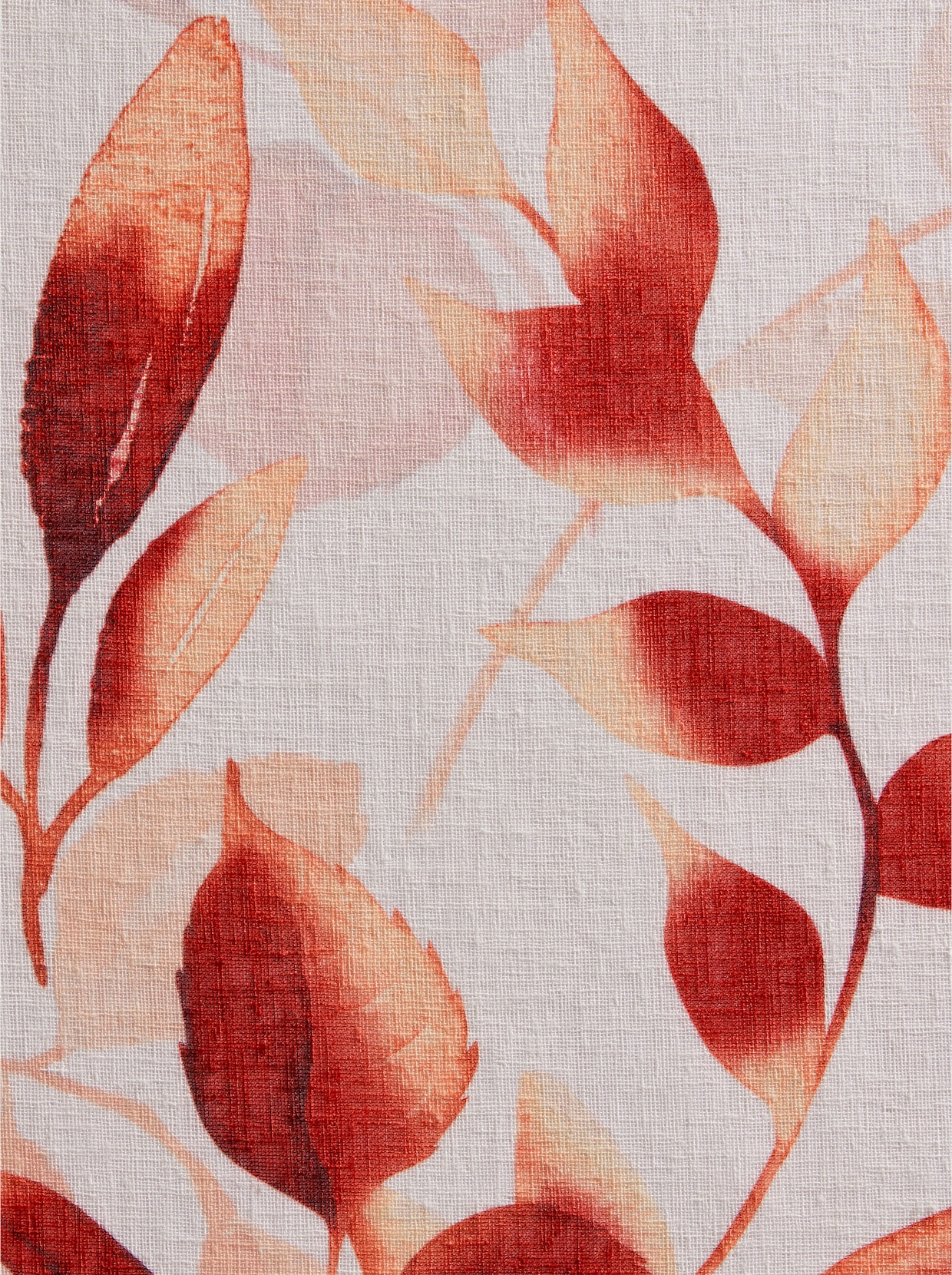 heine home Decoratieve vitrage - wit/rood
