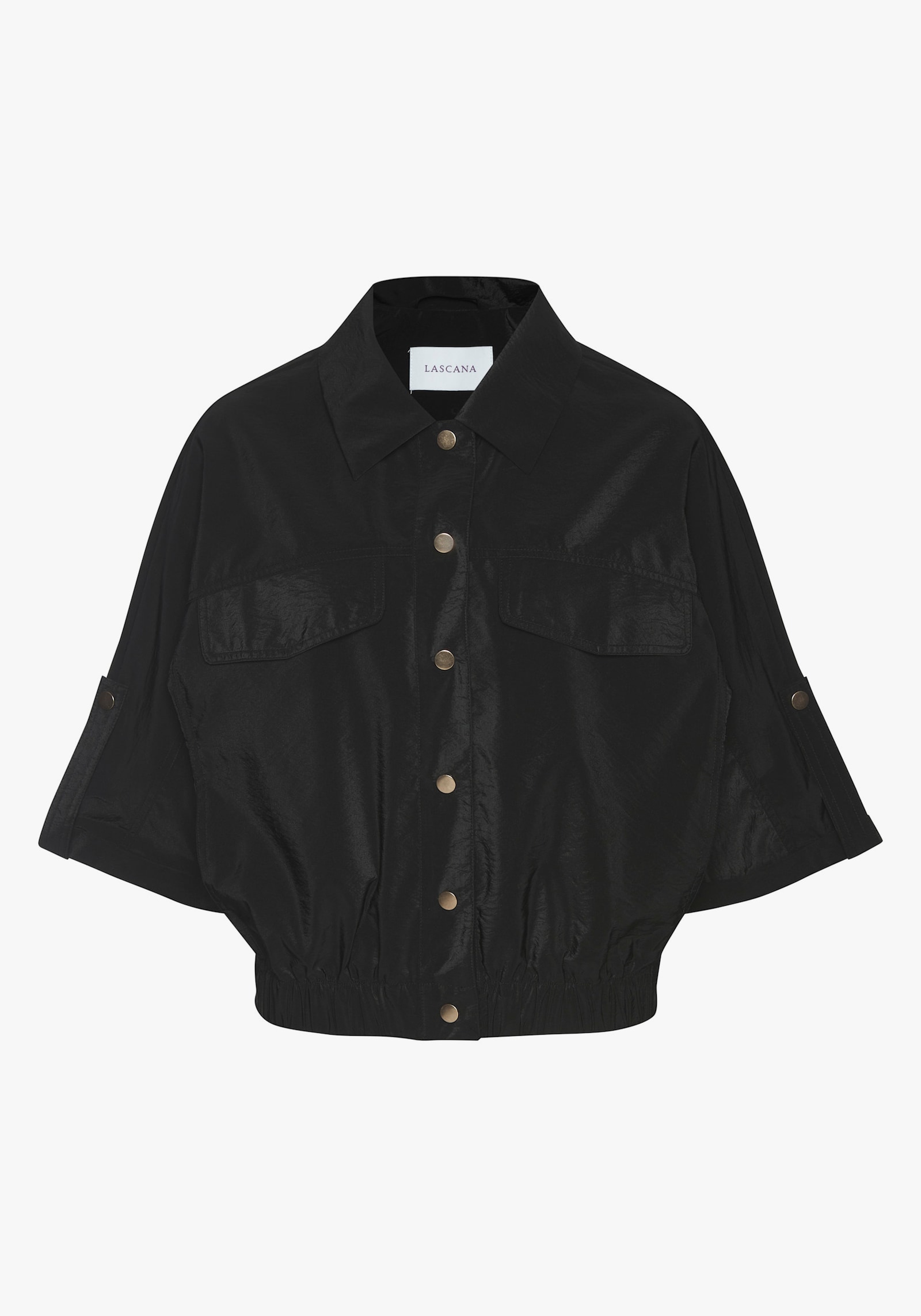 LASCANA Blouson - schwarz