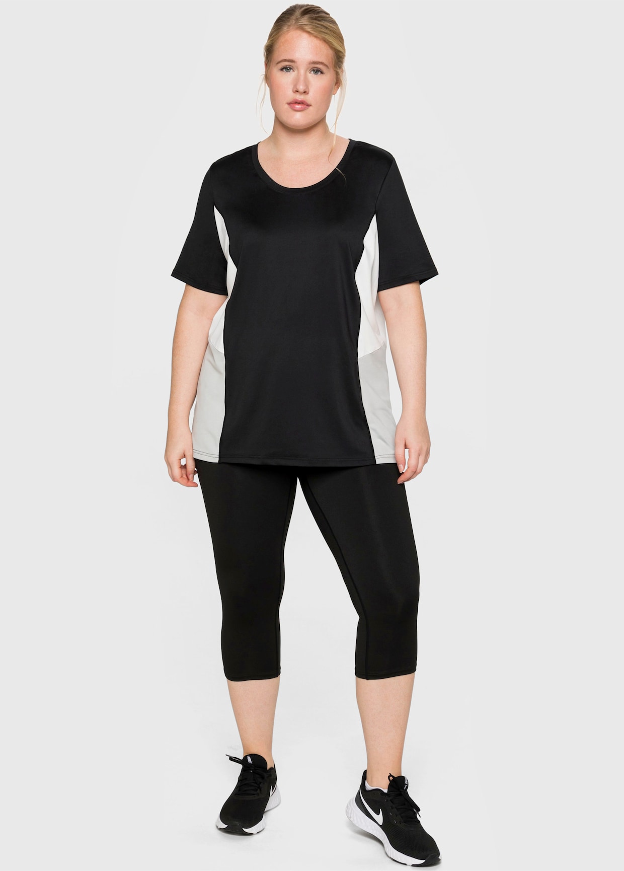sheego Functionele tights - zwart