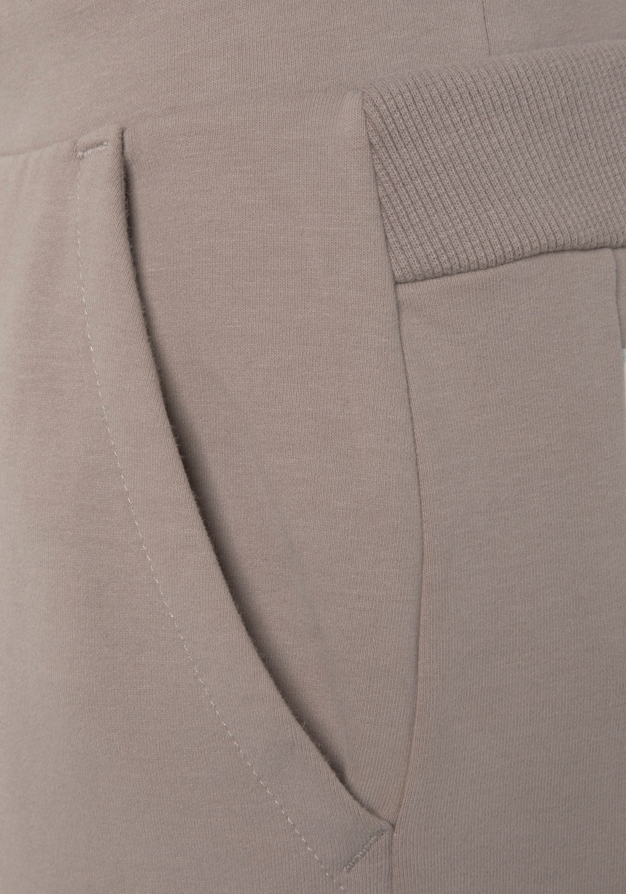 Elbsand Pantalon sweat - taupe