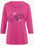 Shirt - fuchsia-bedruckt