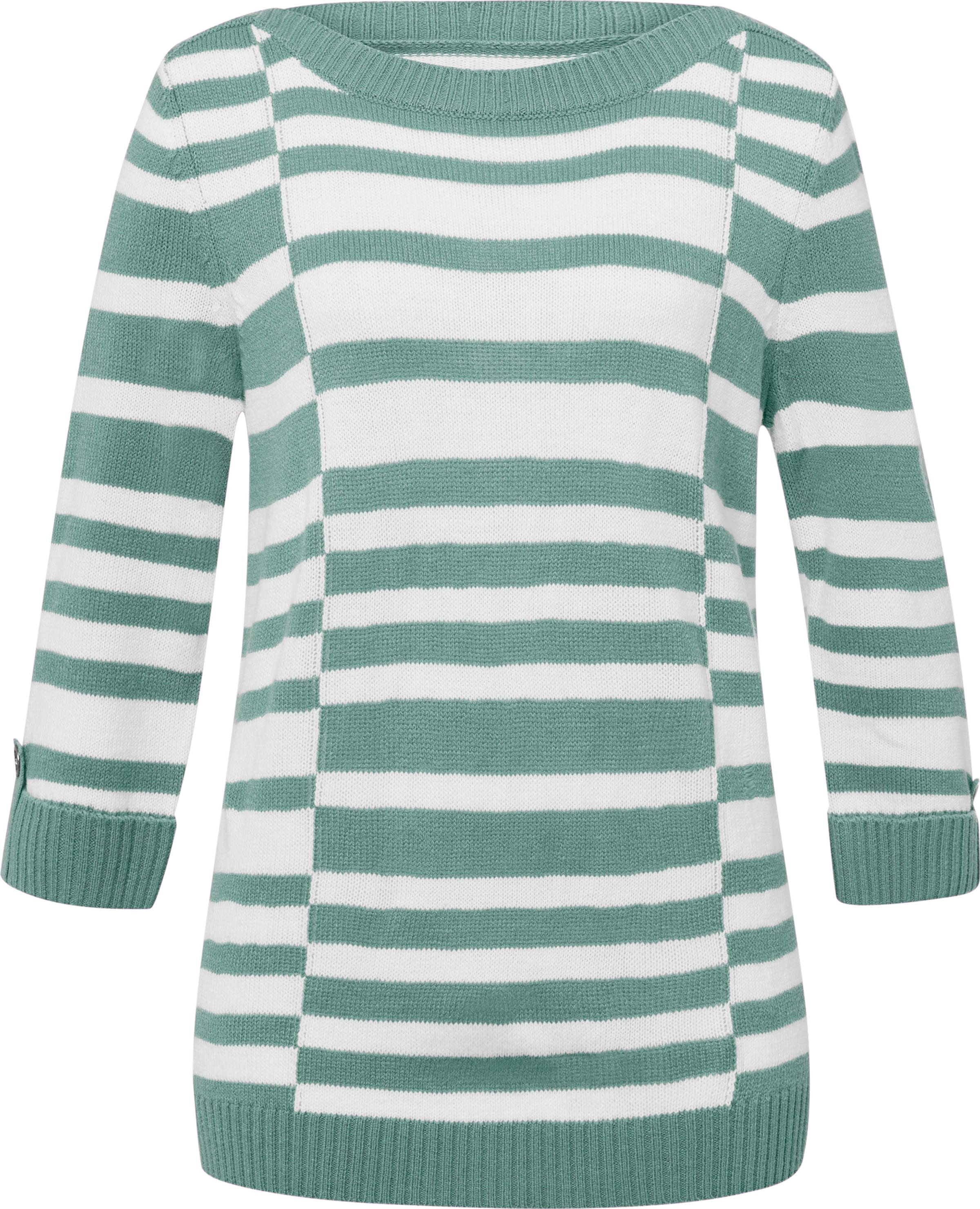 Classic Basics Trui met 3/4 mouwen Trui met ronde hals