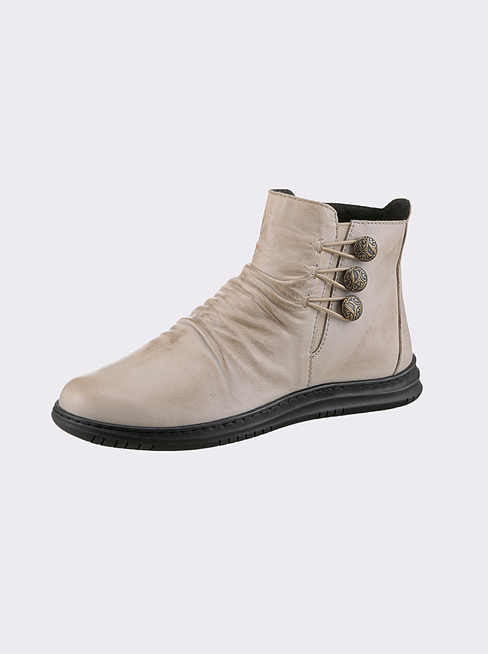 Gemini Stiefelette innen wärmend angeraut - elfenbein