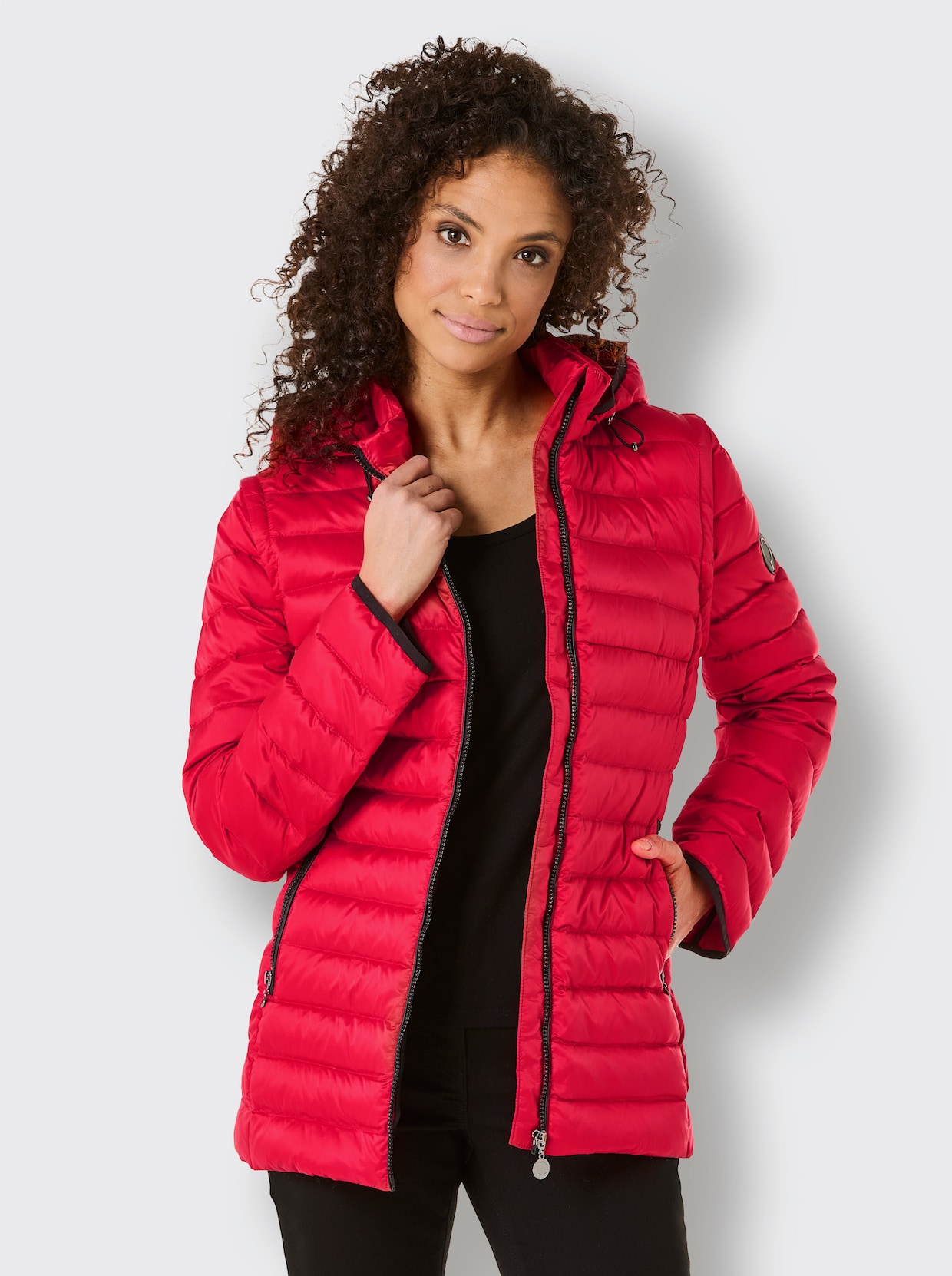 CREATION L PREMIUM Donsjack - rood
