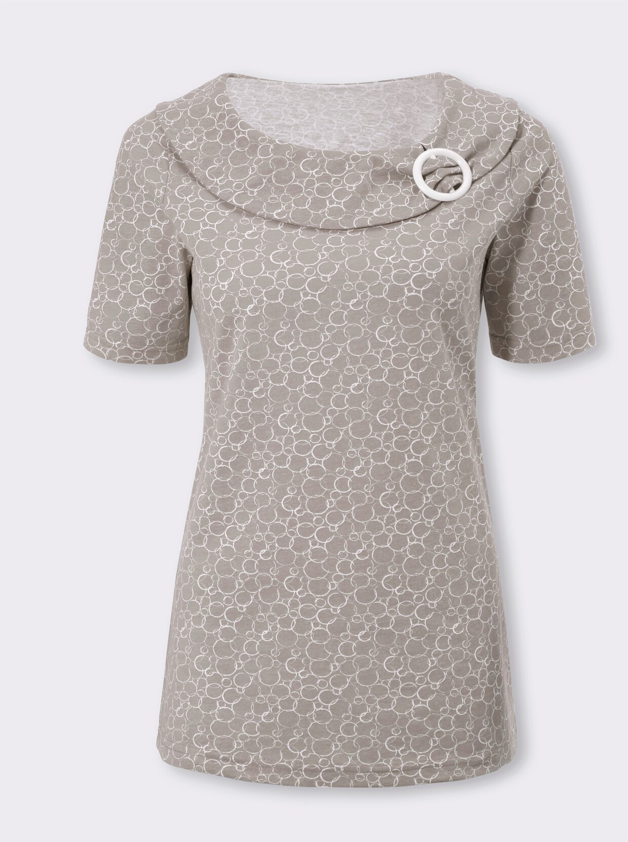 T-shirt - sesam bedrukt