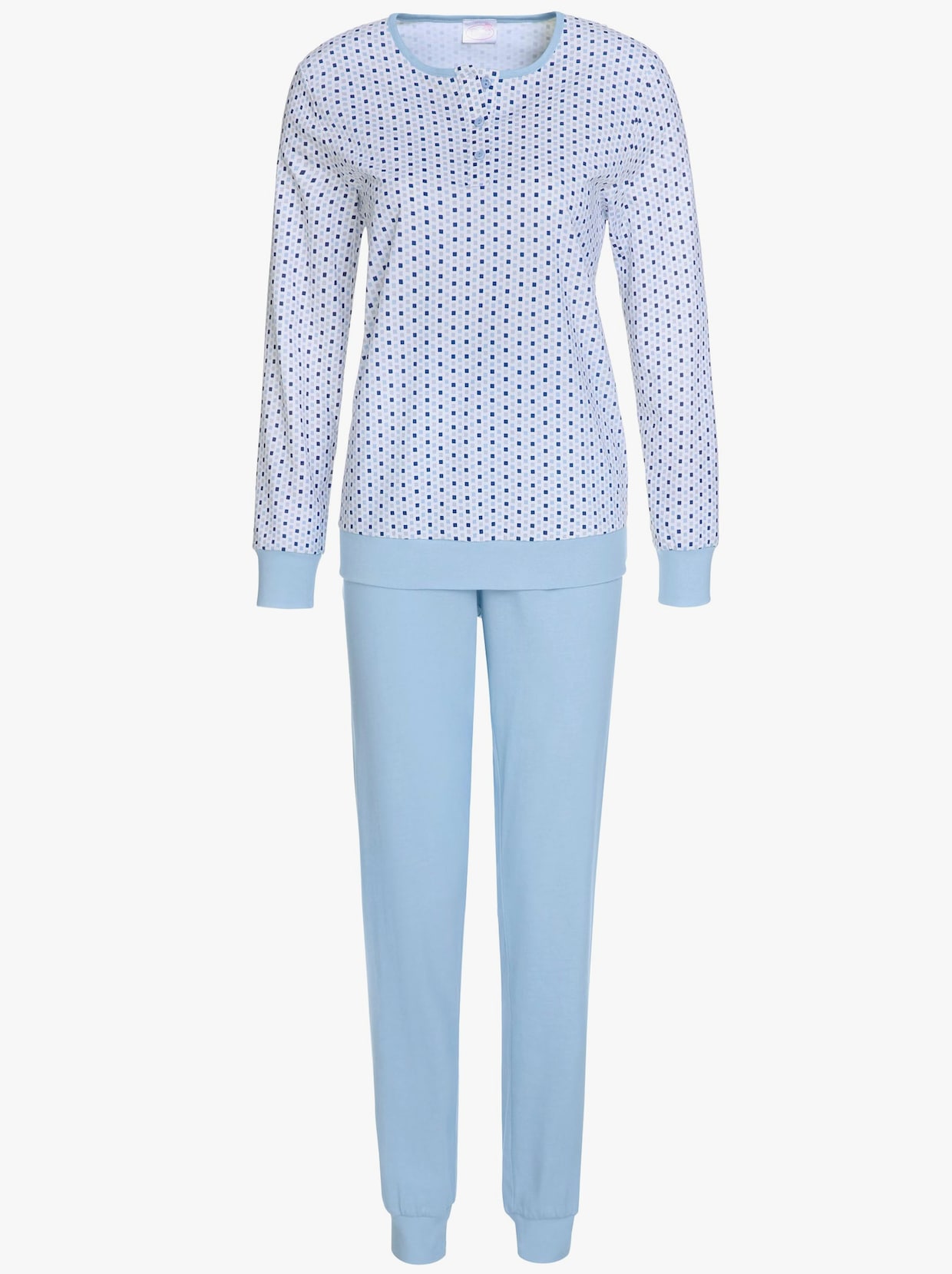 wäschepur Pyjama's - bleu + heide