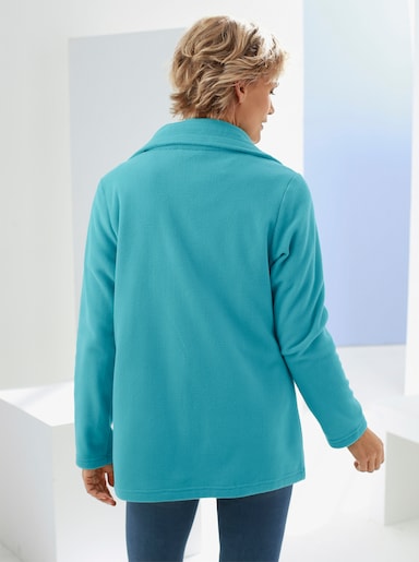Fleecejacke - aqua