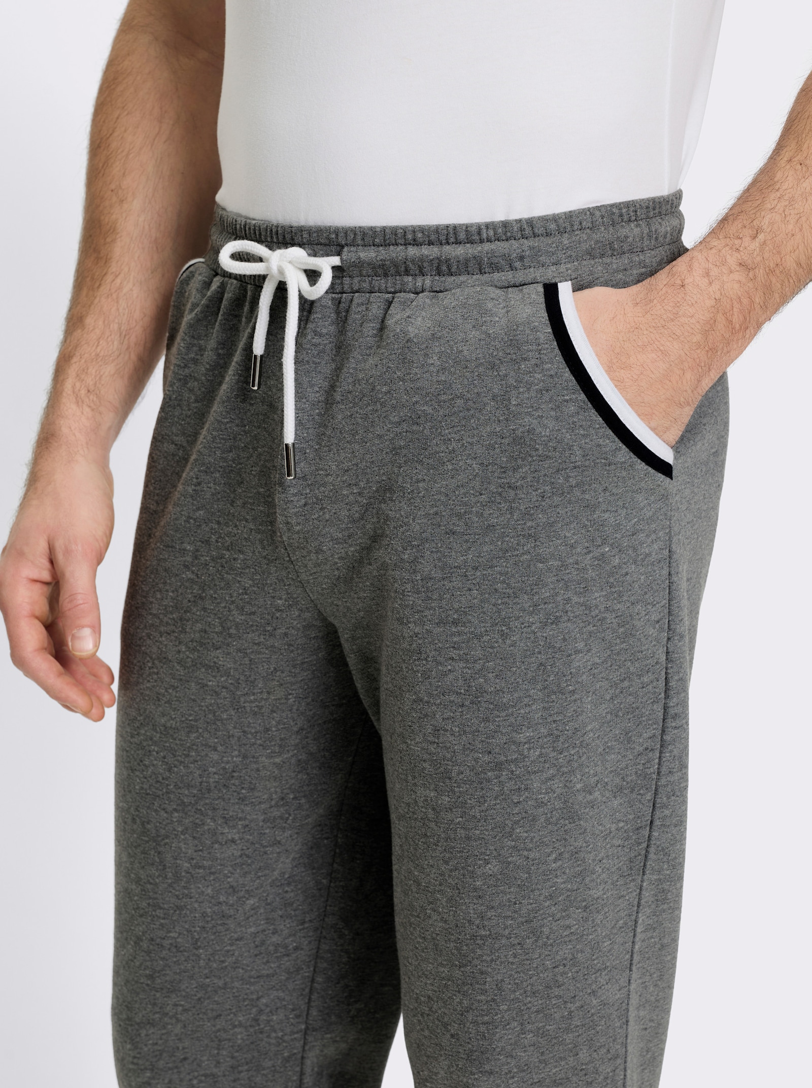 Catamaran Sports Freizeithose mit 1 Tasche hinten - anthrazit-meliert