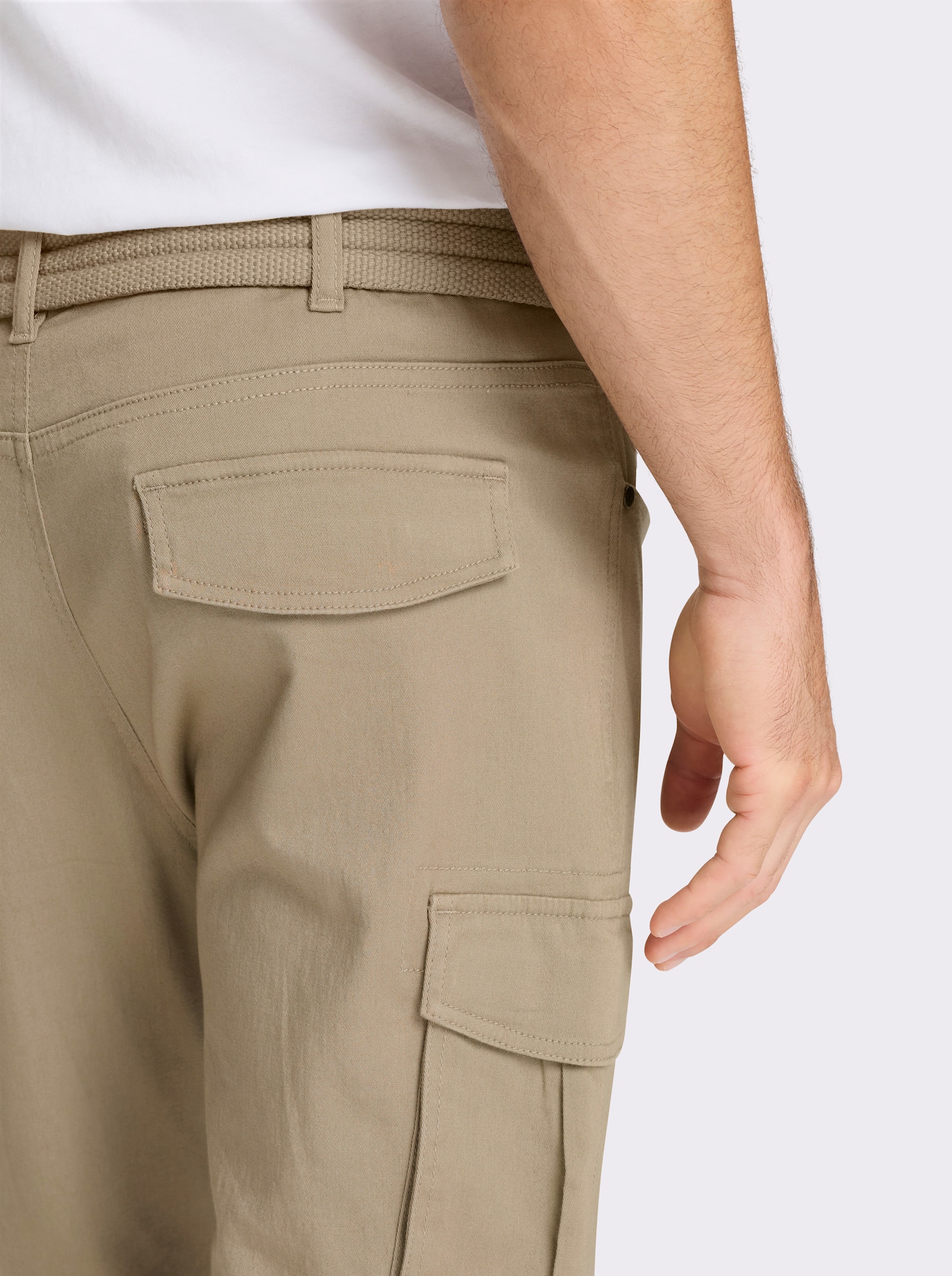 Catamaran Cargohose mit Klettverschluss-Taschen - schlamm