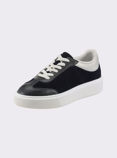 heine Sneaker - marine-silberfarben