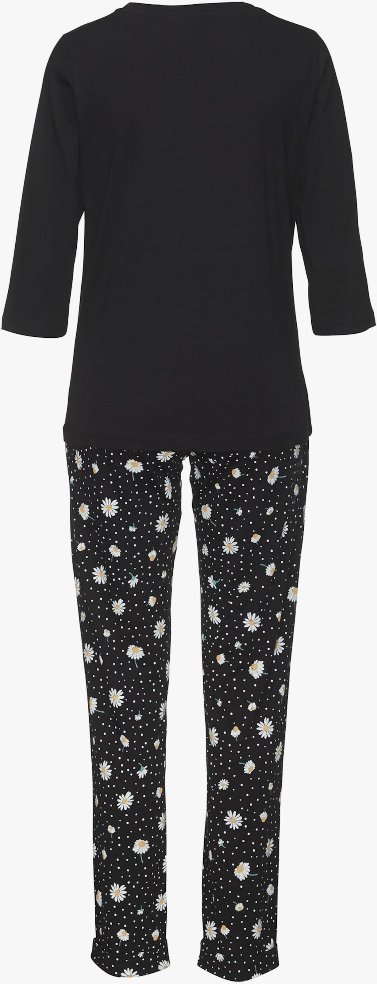 Vivance Dreams Pyjama - zwart gedessineerd