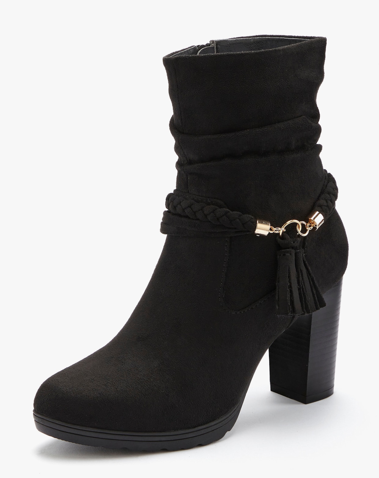 LASCANA Stiefelette - schwarz