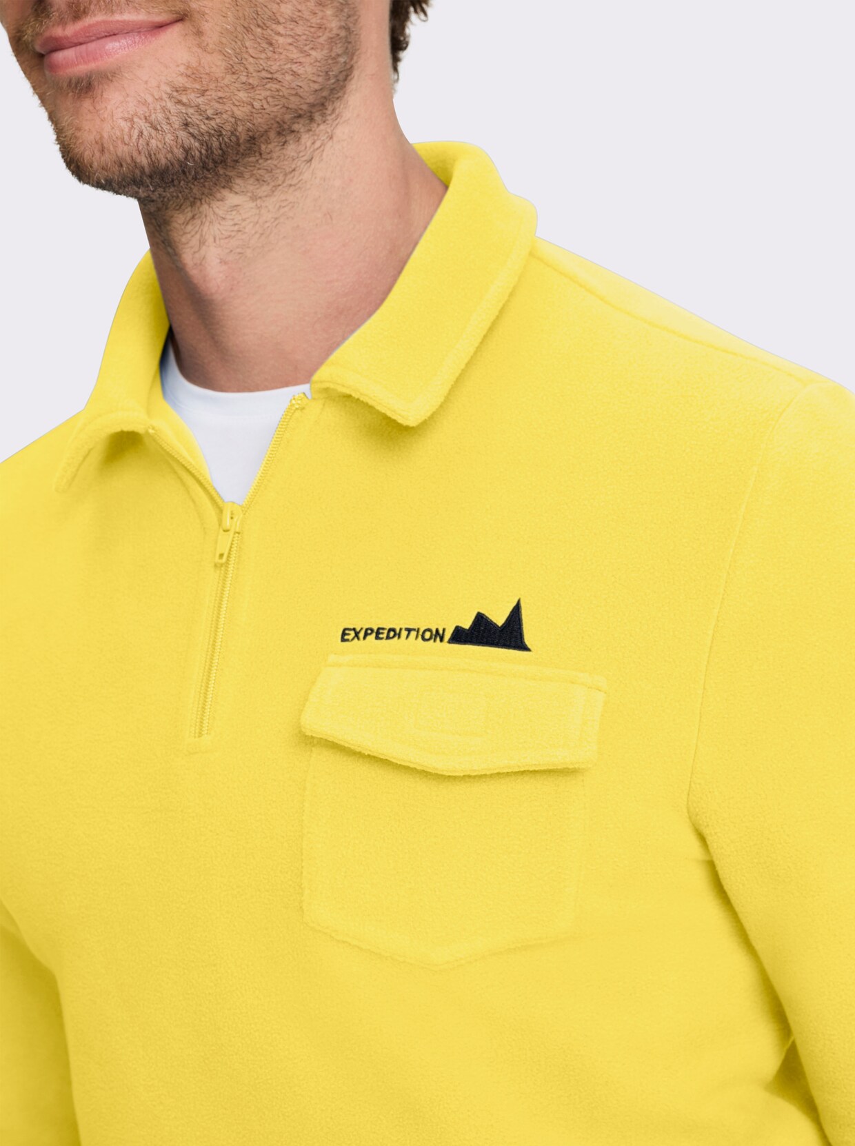 Catamaran Fleeceshirt - limone