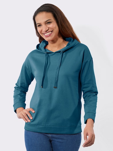Sweatshirt mit Kapuze - topas