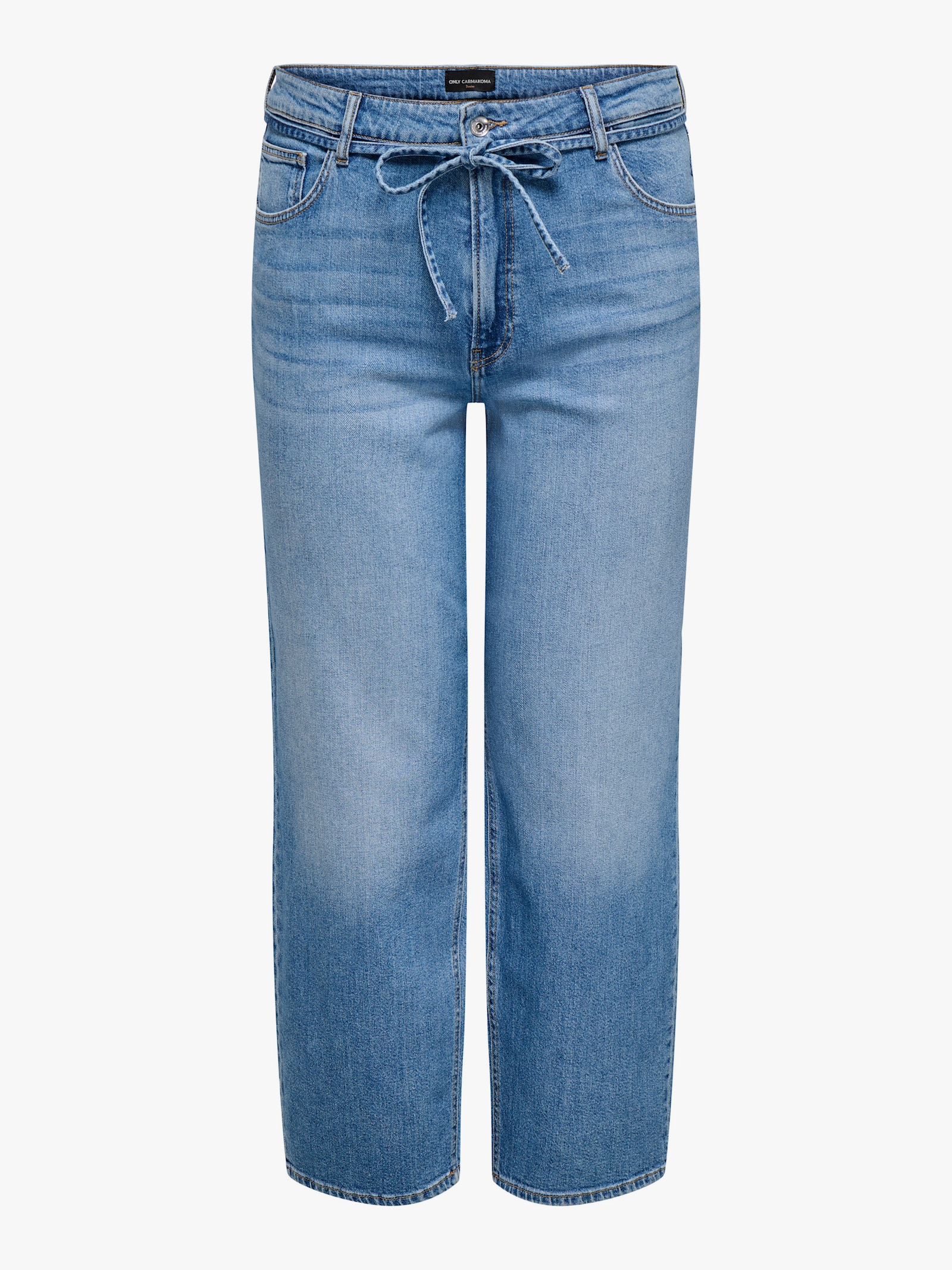 ONLY CARMAKOMA Relax-fit-Jeans - medium blue denim