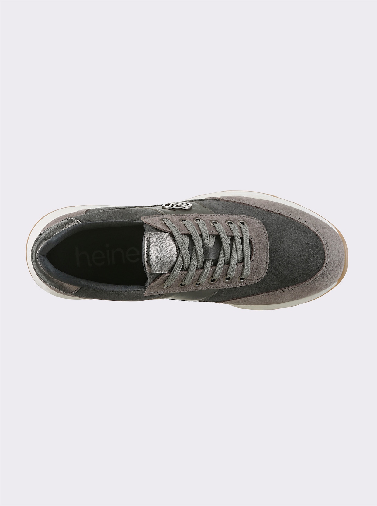 heine Sneaker - grijs/antraciet