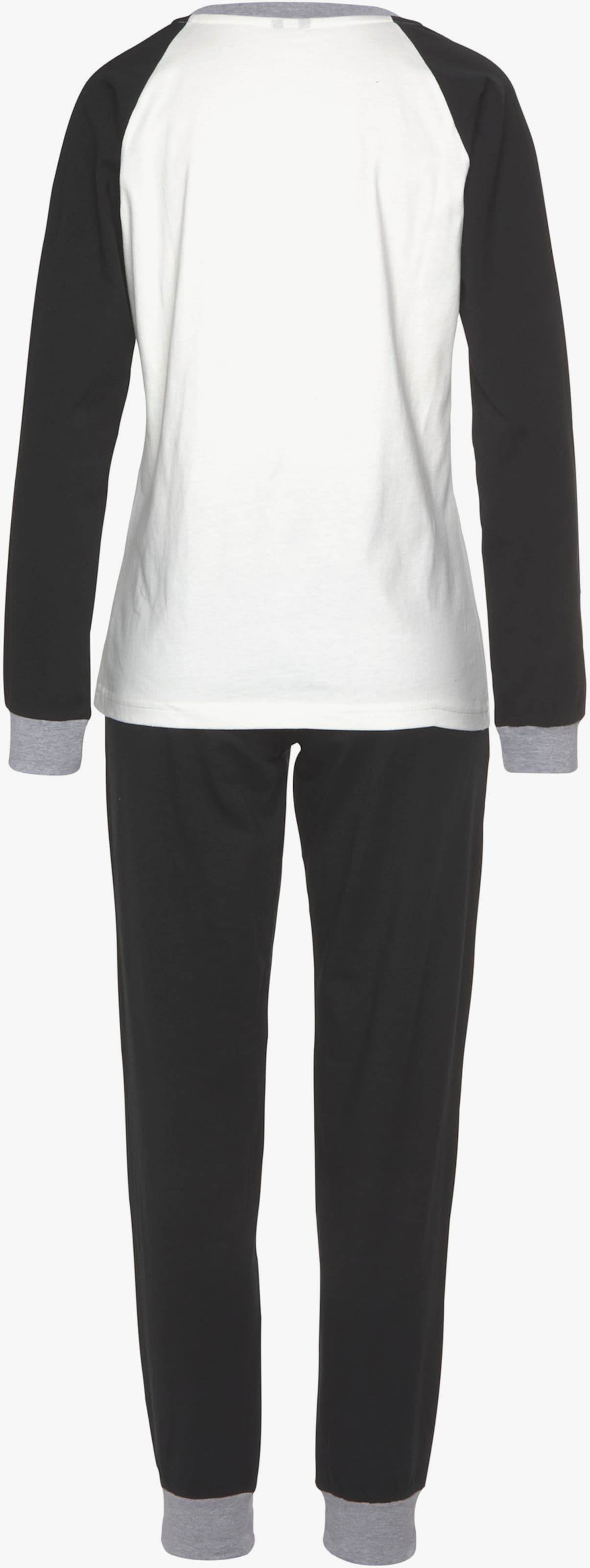 KangaROOS Pyjama - zwart/wit
