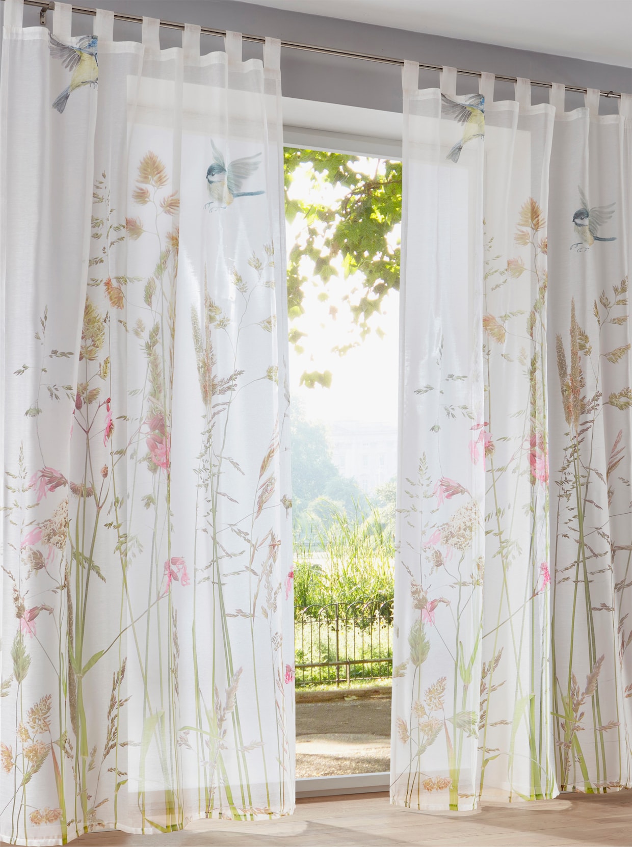 heine home Rideau - blanc imprimé