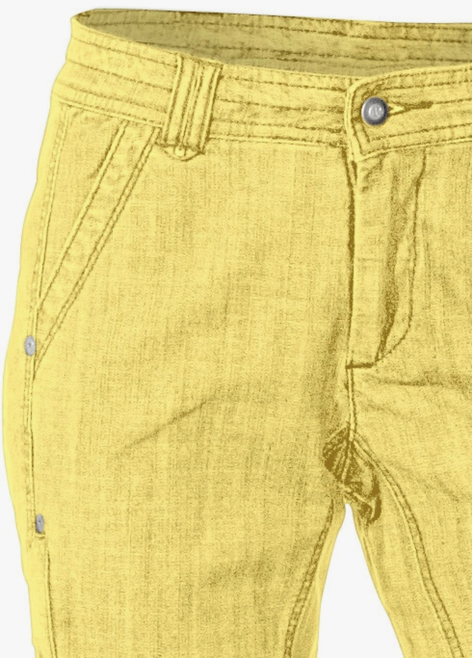 heine Caprihose aus Baumwoll-Stretch - pastellgelb