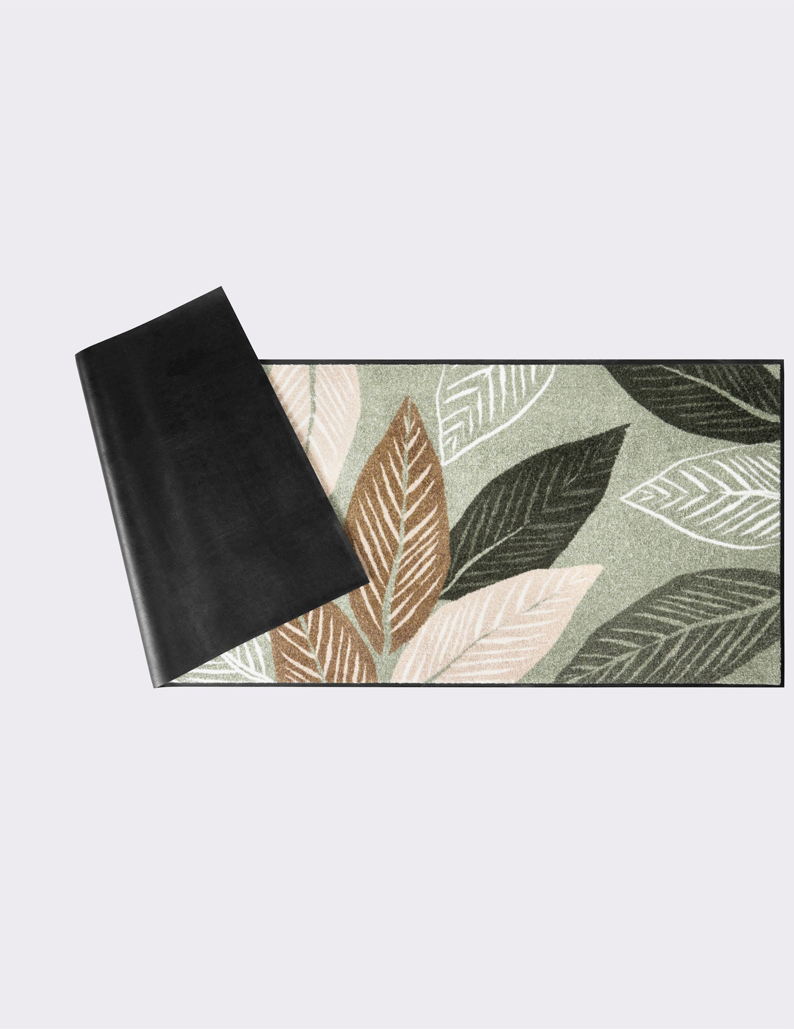 heine home Fußmatte - grün-beige