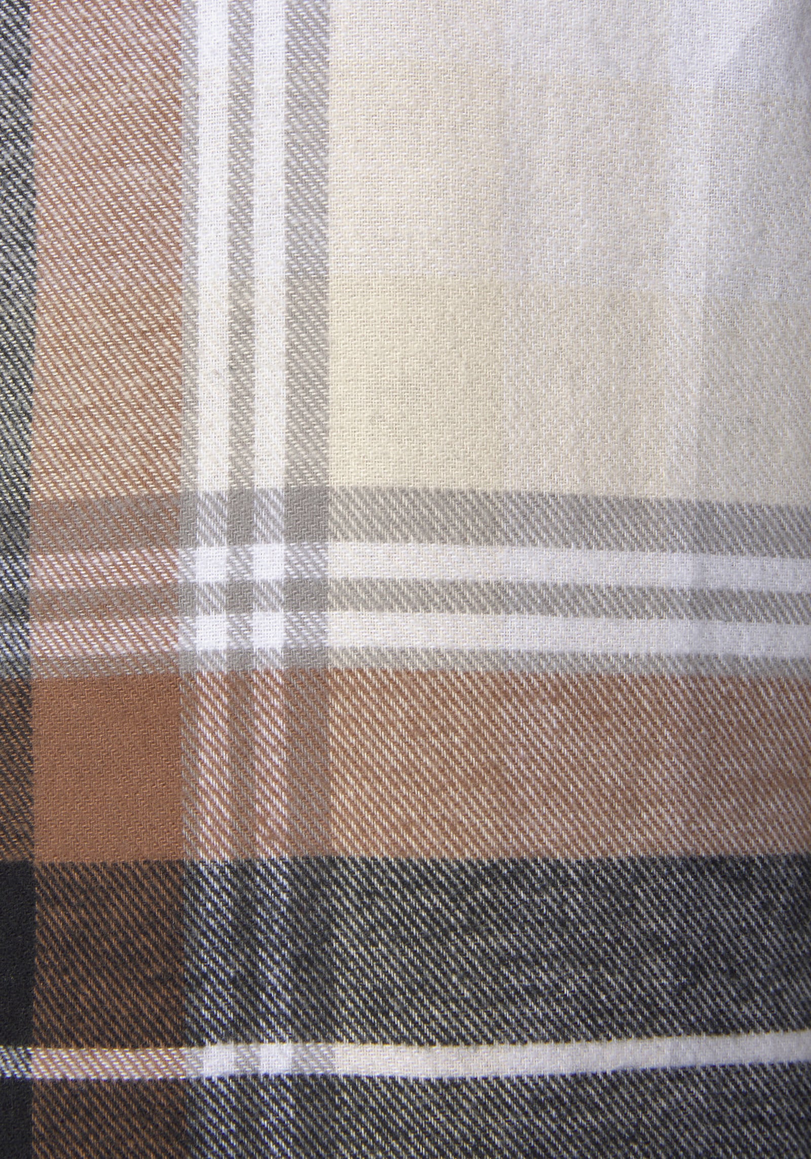 Buffalo Overhemdblouse - bruin/crème geruit