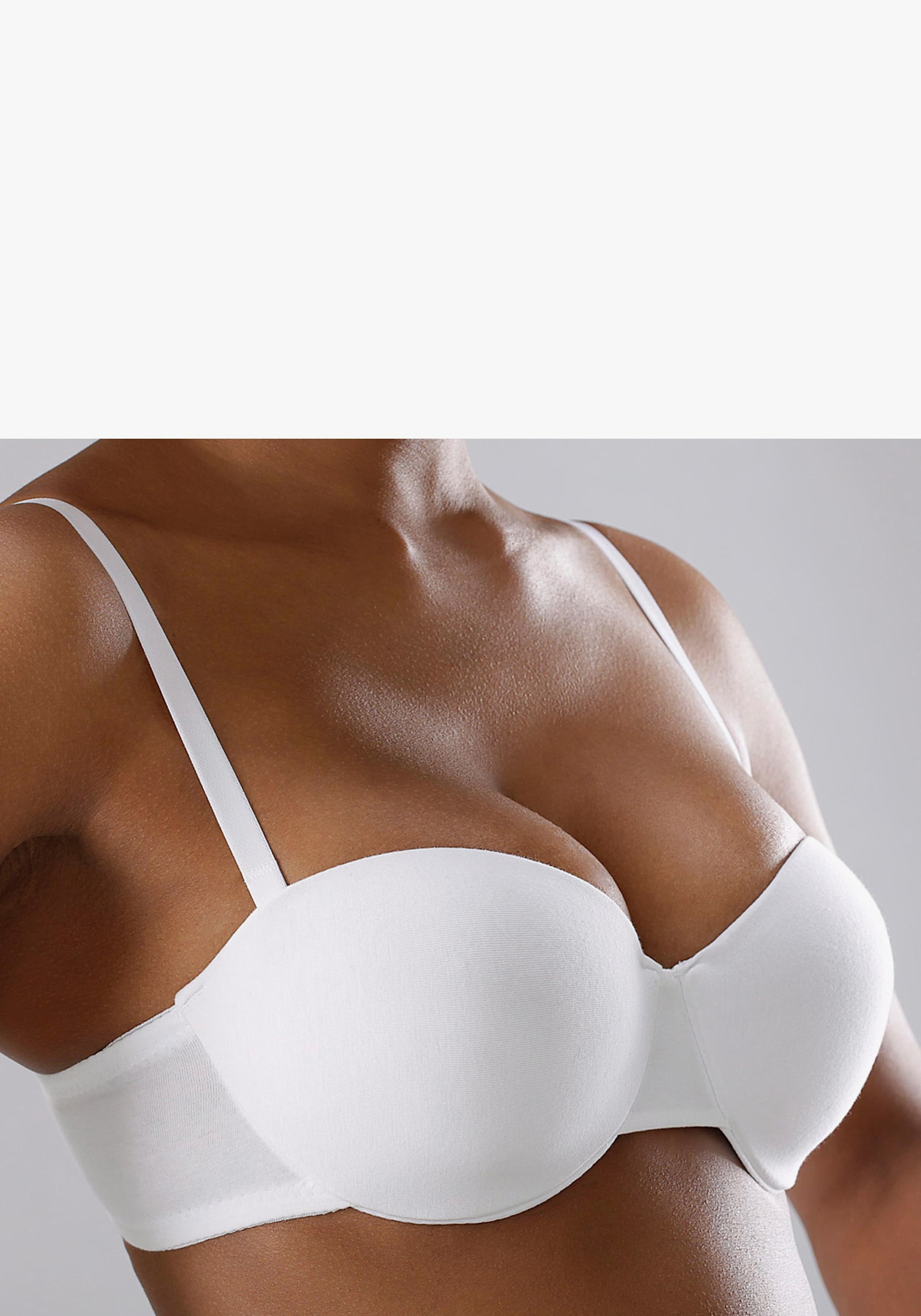 petite fleur Soutien-gorge coques - caramel + blanc